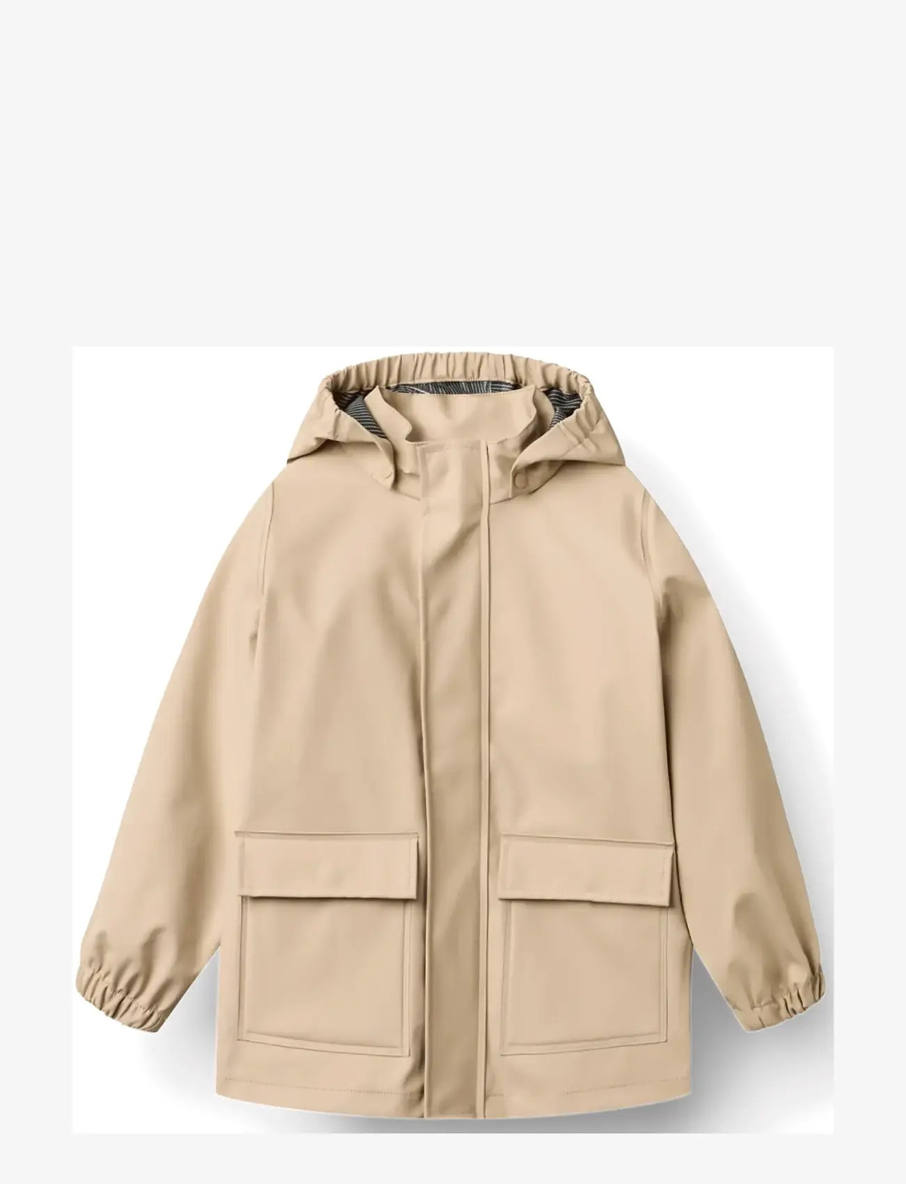 Wheat - Rainwear Ollo Jacket - regnjakker - white pepper - 0