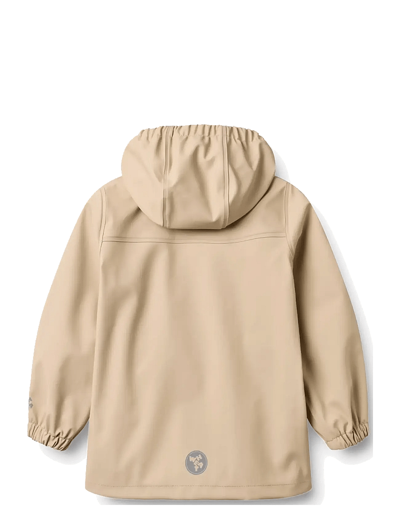Wheat - Rainwear Ollo Jacket - vihmajoped - white pepper - 1