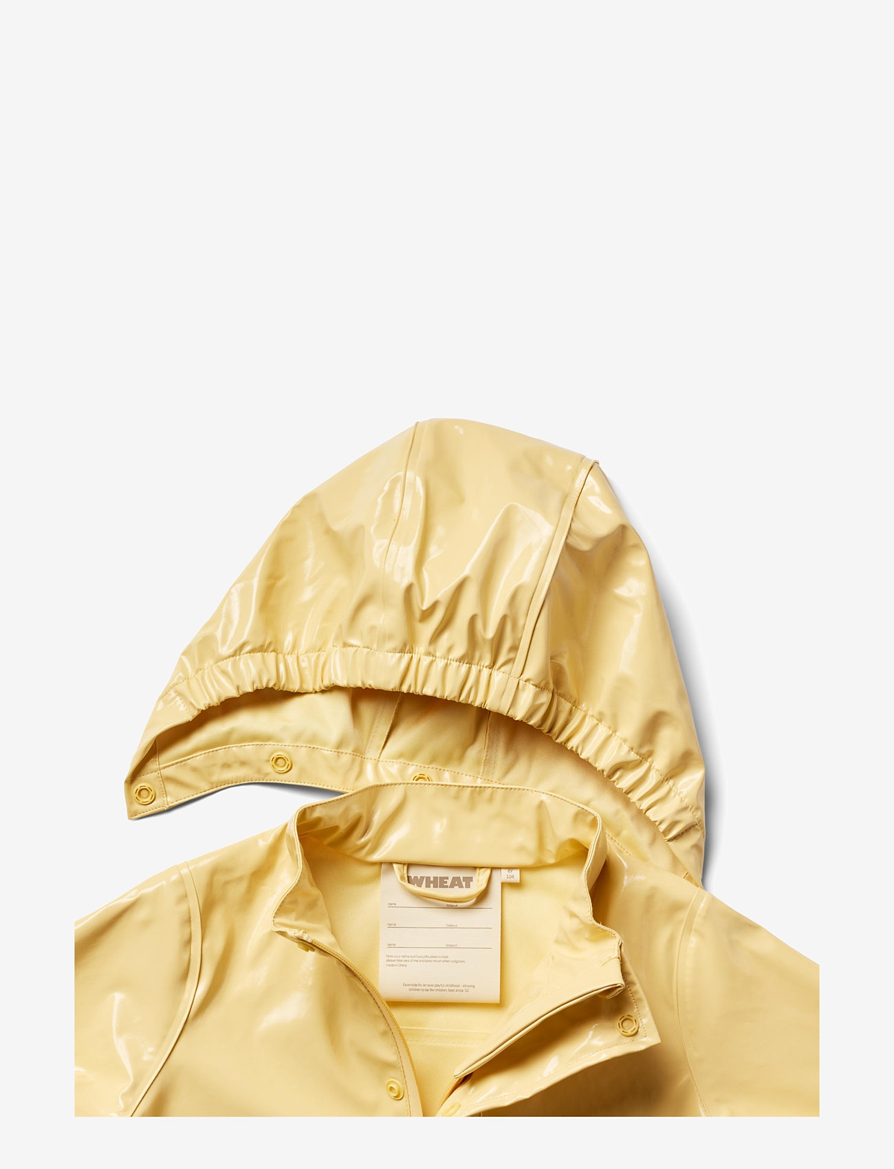 Wheat - Rainwear Ollo jacket - regenmäntel - yellow - 2