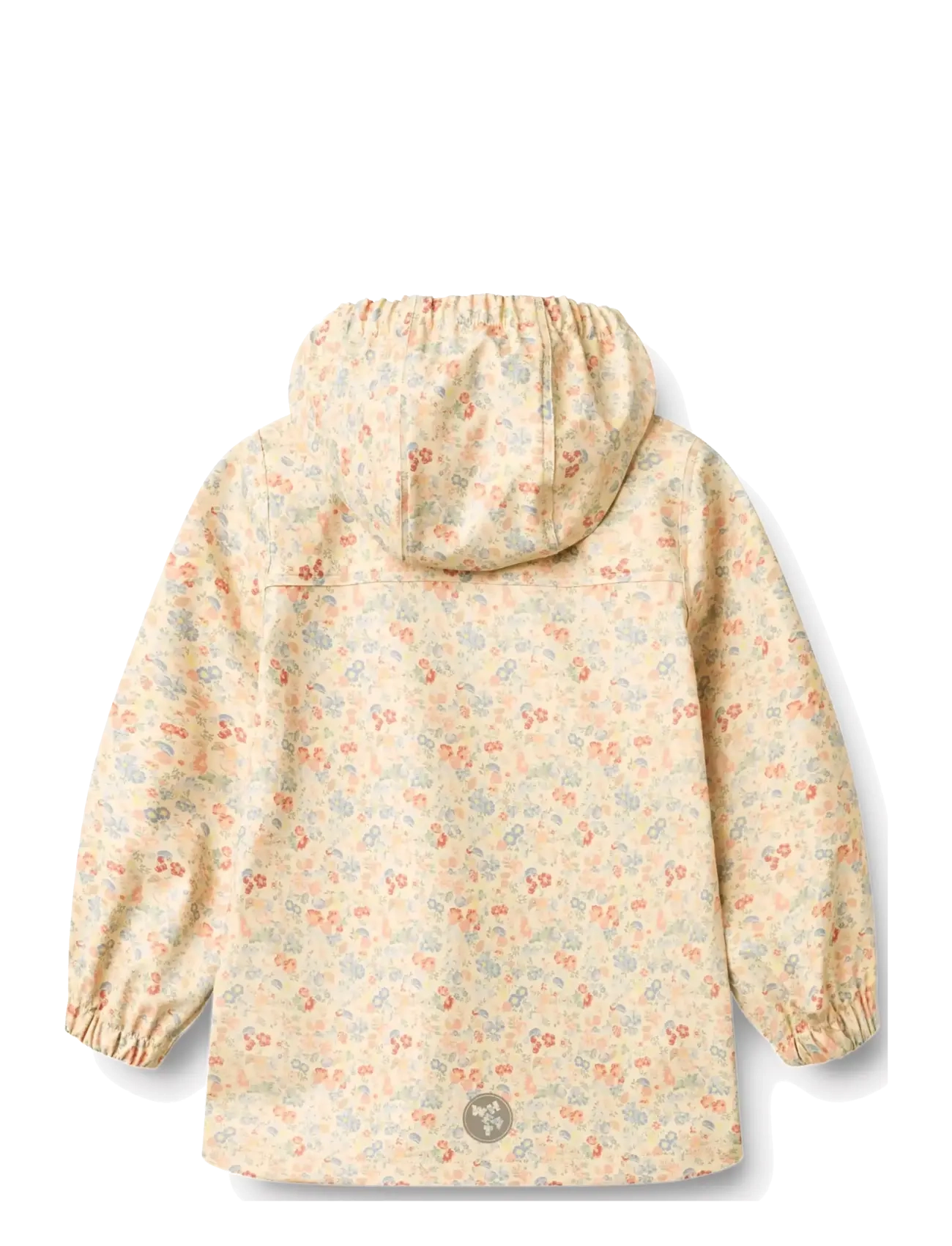 Wheat - Rainwear Ollo Jacket - vihmajoped - flowers and seashells - 2