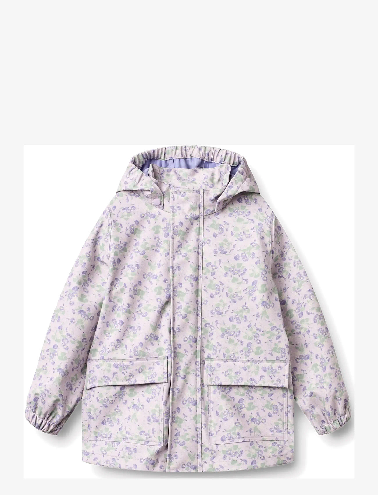 Wheat - Rainwear Ollo Jacket - sadetakit - lilac petunias - 0