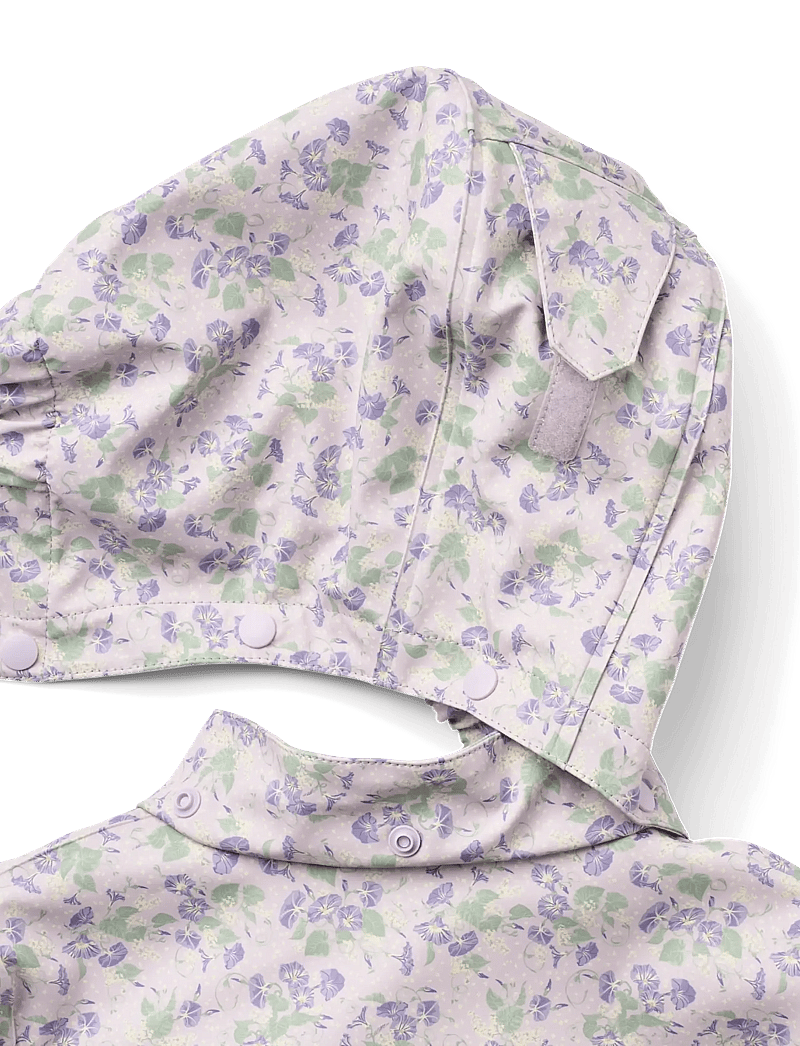 Wheat - Rainwear Ollo Jacket - sadetakit - lilac petunias - 4