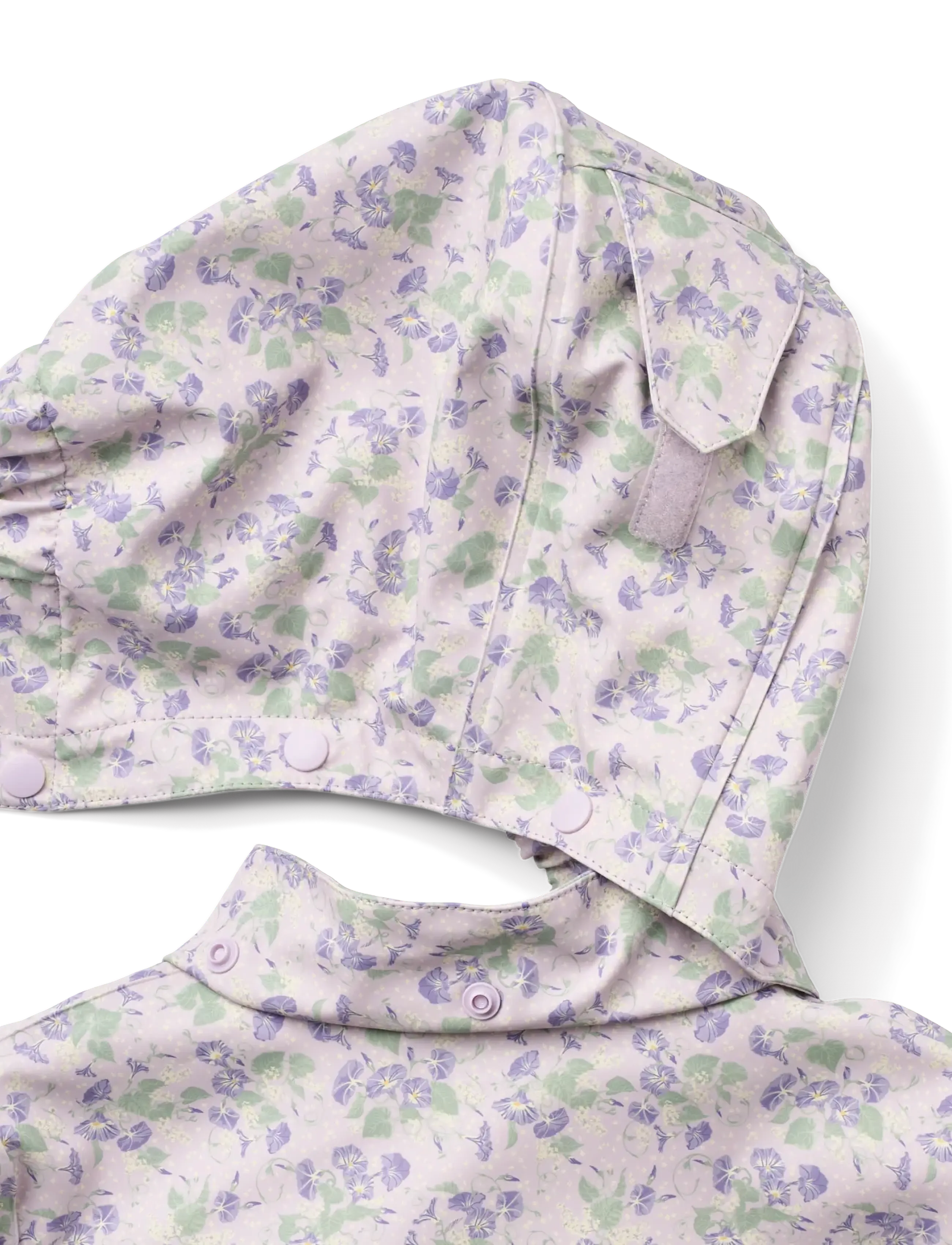 Wheat - Rainwear Ollo Jacket - rain coats - lilac petunias - 4