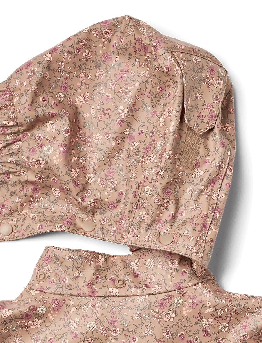 Wheat - Rainwear Ollo Jacket - regenjacken - portabella flowers - 2