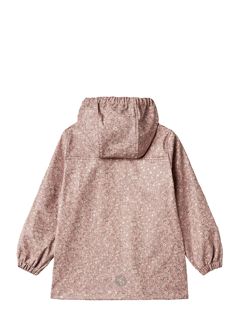 Wheat - Rainwear Ollo Jacket - regnjakker - powder flower meadow - 1