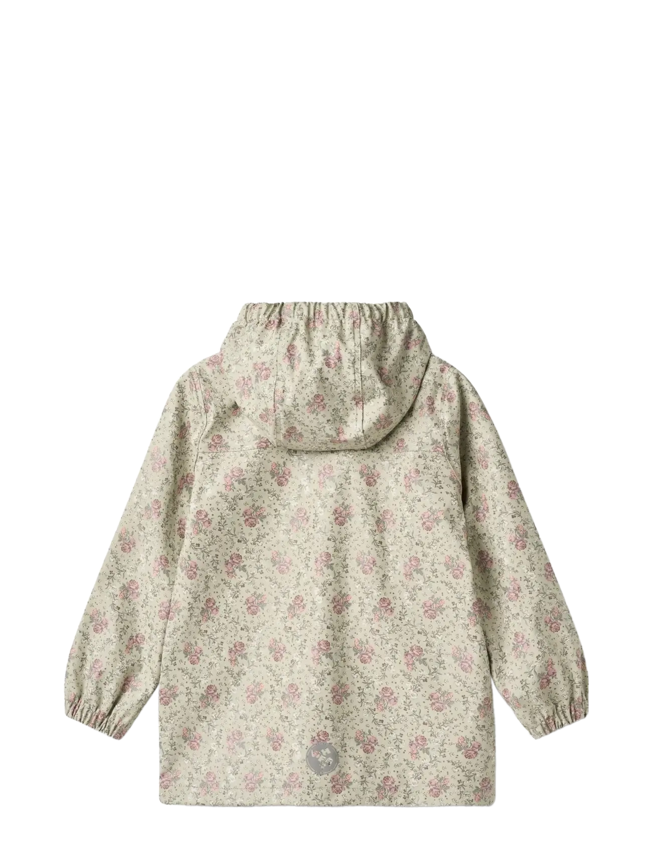 Wheat - Rainwear Ollo Jacket - rain coats - slightly green flowers - 1