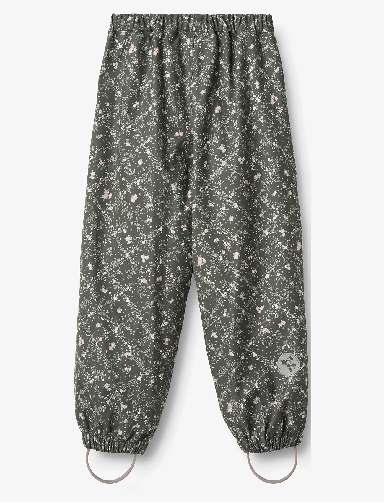Wheat - Rainwear Olo trousers - regnbukser - forest lake checked flowers - 1