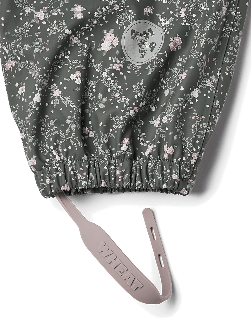 Wheat - Rainwear Olo trousers - regnbukser - forest lake checked flowers - 2