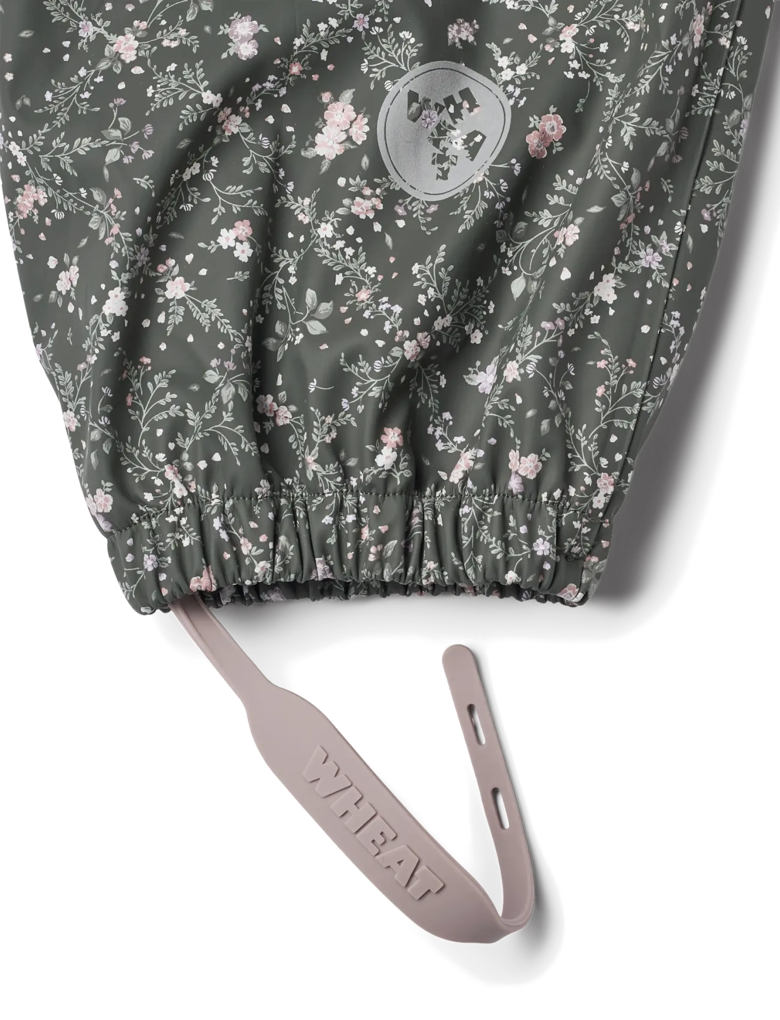 Wheat - Rainwear Olo trousers - regnbyxor - forest lake checked flowers - 2