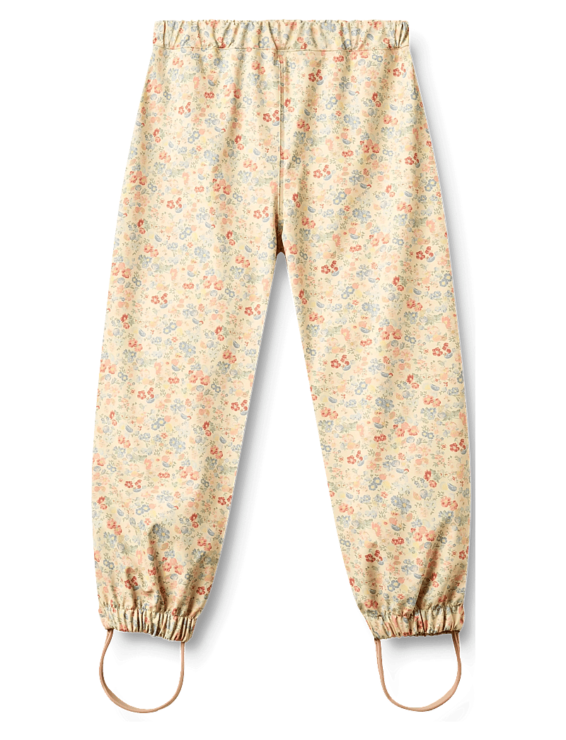 Wheat - Rainwear Olo trousers - regenhose - flowers and seashells - 0