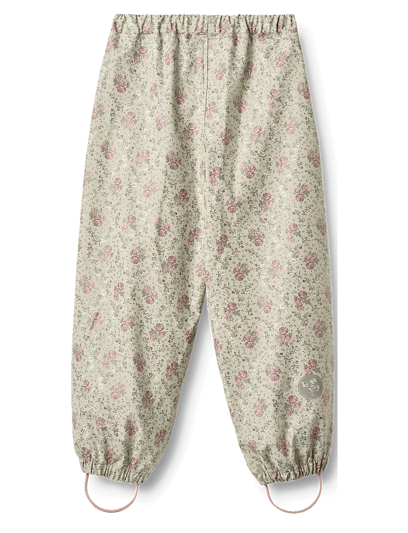 Wheat - Rainwear Olo trousers - vihmapüksid - slightly green flowers - 1