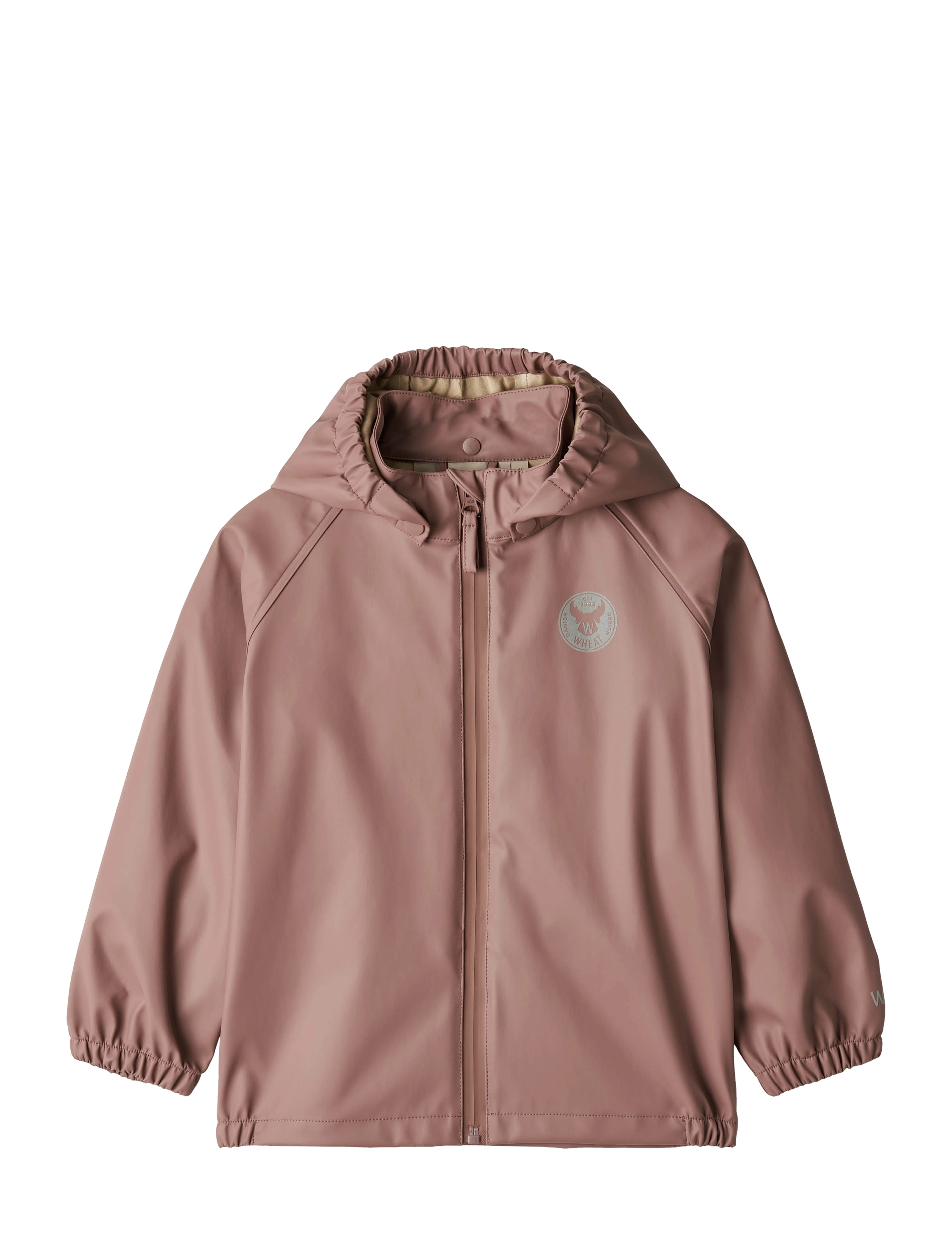 Wheat Rainwear Chardy Jacket, 104, Rainwear, Rosa - Jackets, Kinder