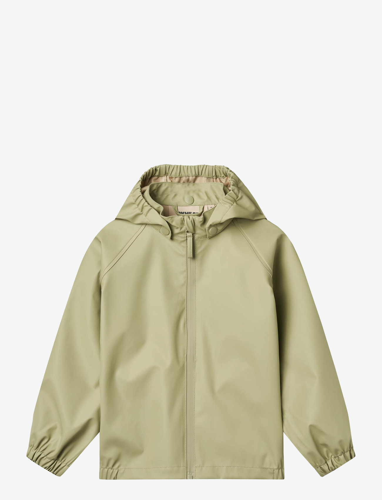 Wheat - Rainwear Chardy Jacket - rain coats - green tea - 0