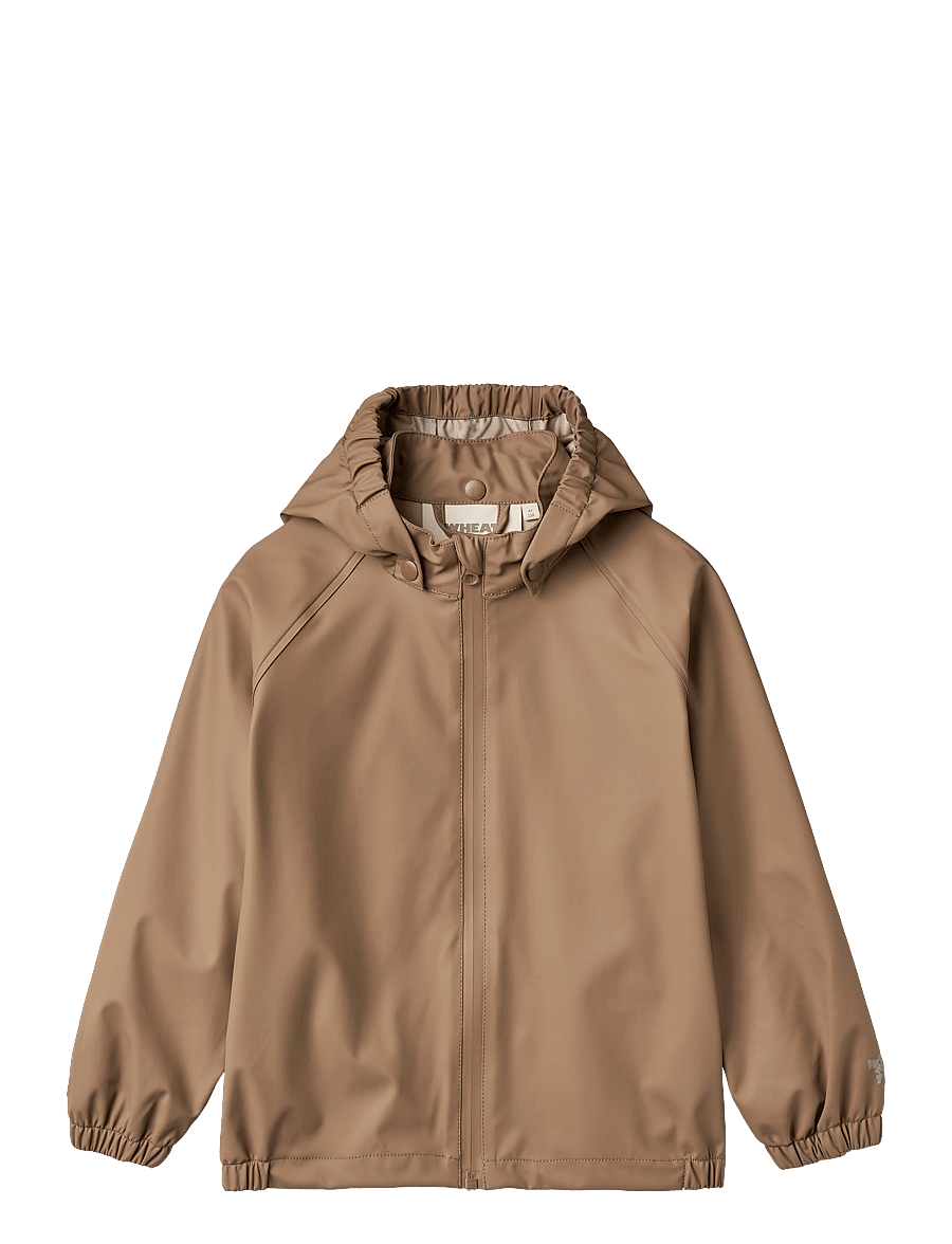 Wheat - Rainwear Chardy Jacket - regnjackor - hazel - 0