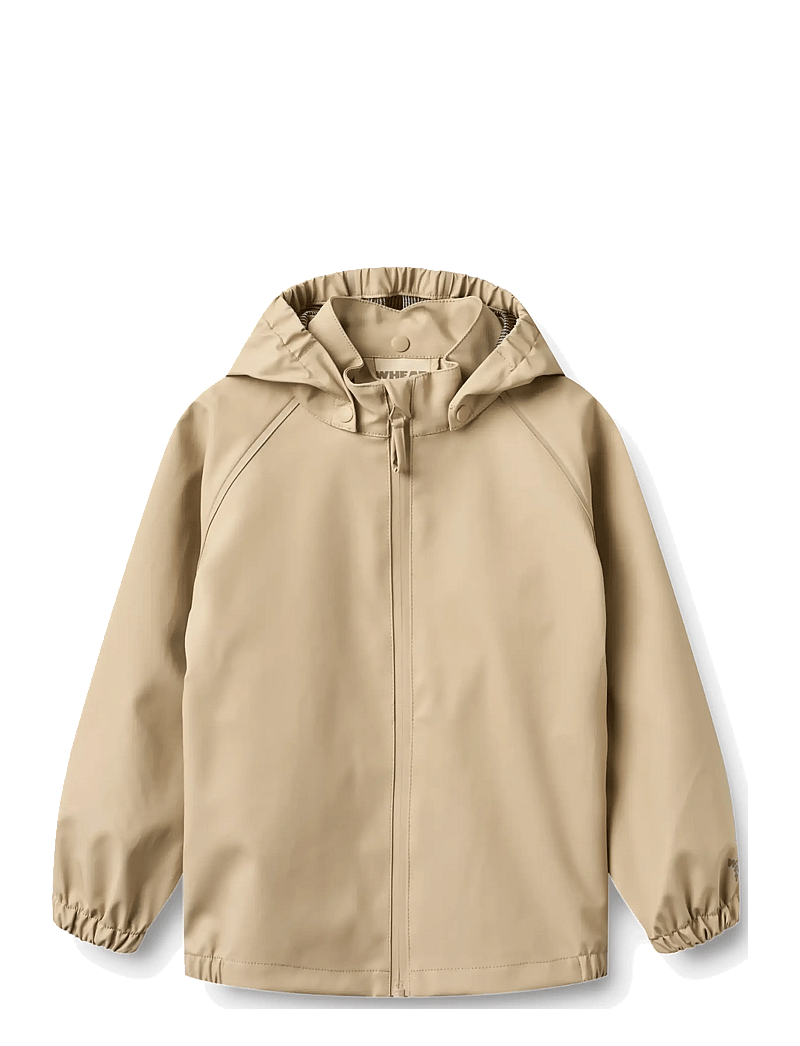 Wheat - Rainwear Chardy Jacket - vihmajoped - white pepper - 0