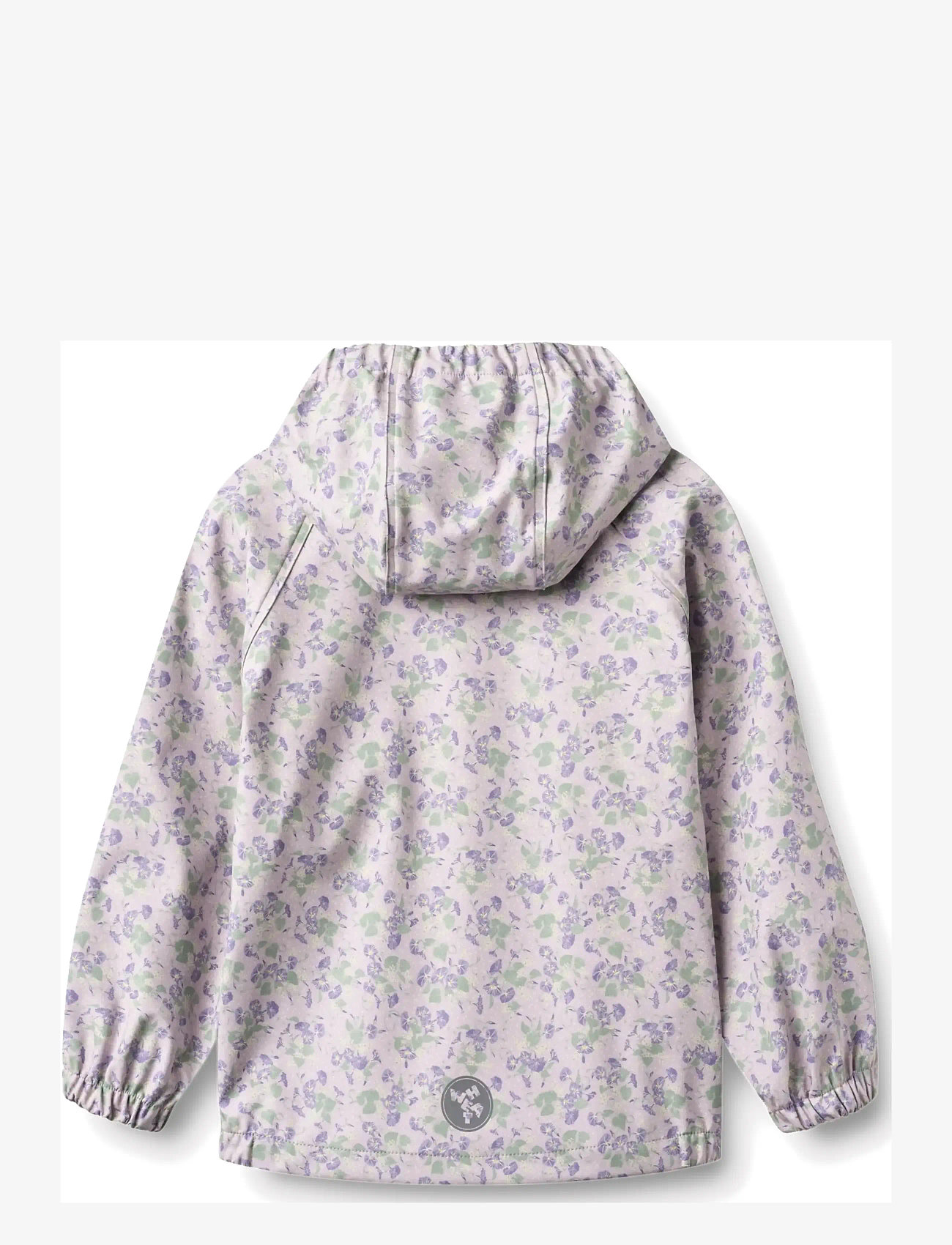 Wheat - Rainwear Chardy Jacket - vihmajoped - lilac petunias - 1