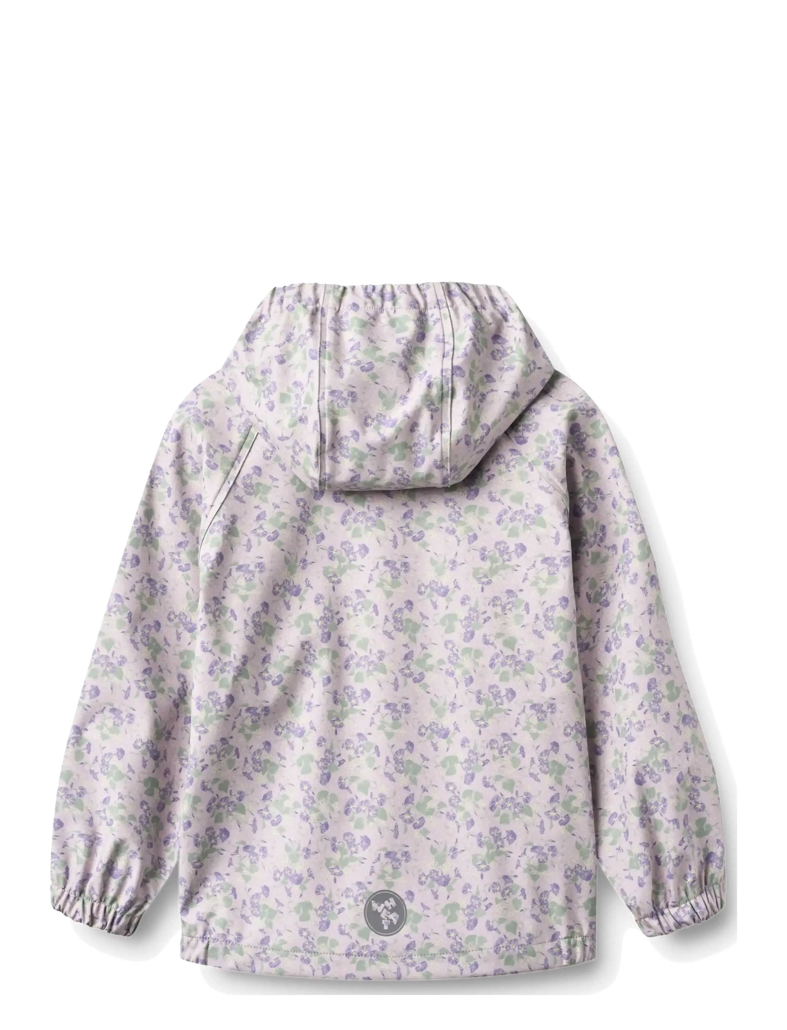 Wheat - Rainwear Chardy Jacket - vihmajoped - lilac petunias - 1