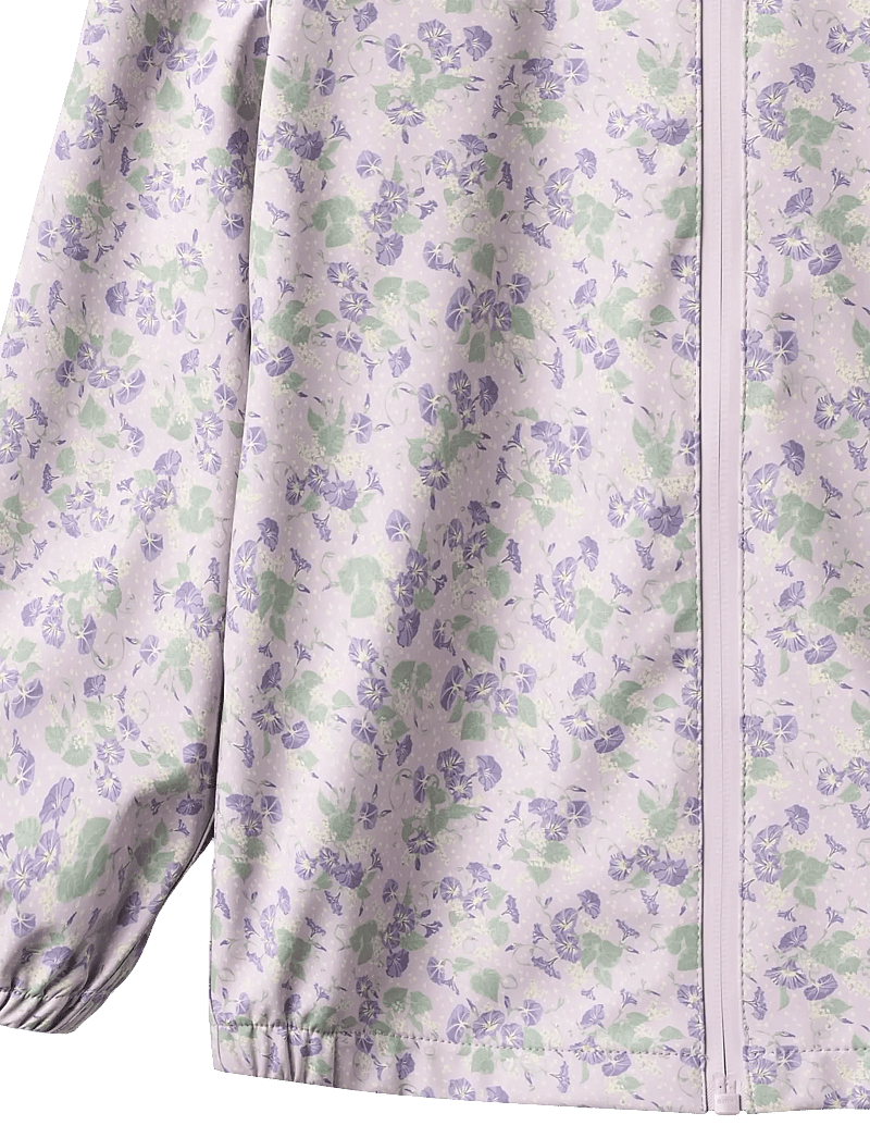 Wheat - Rainwear Chardy Jacket - vihmajoped - lilac petunias - 3