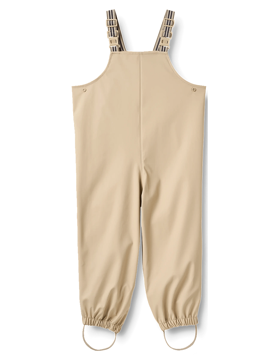 Wheat - Rainwear Charlo Overalls - kurahousut - white pepper - 0