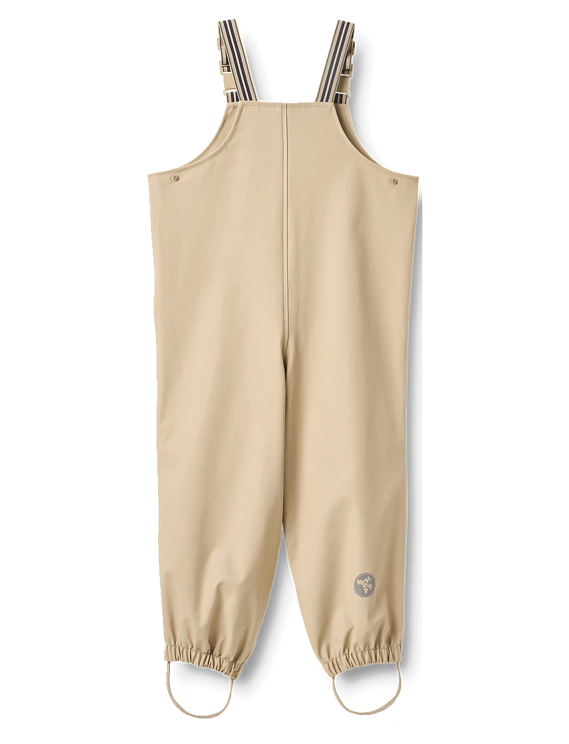 Wheat - Rainwear Charlo Overalls - spodnie przeciwdeszczowe - white pepper - 1