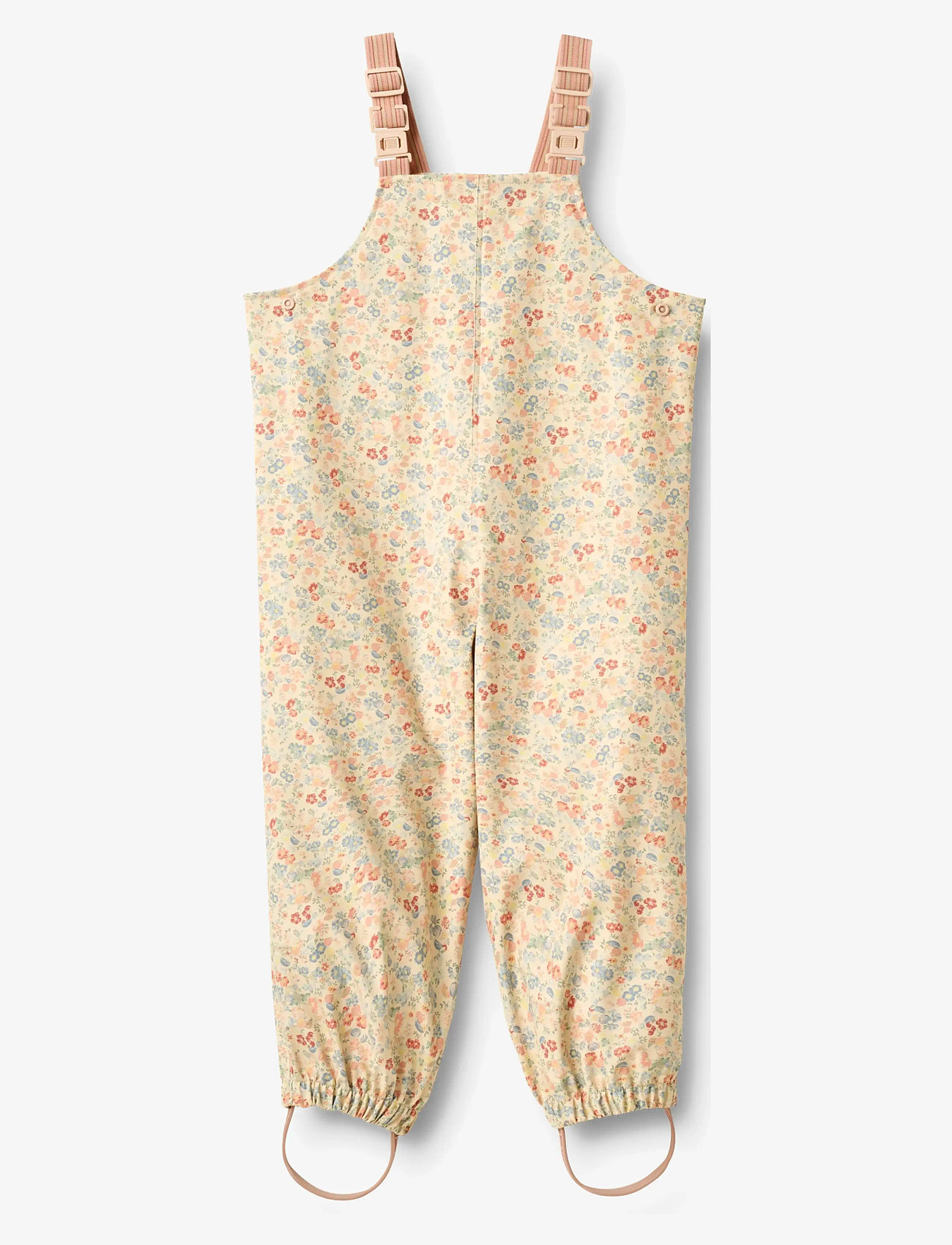 Wheat - Rainwear Charlo Overalls - regnbyxor - flowers and seashells - 0