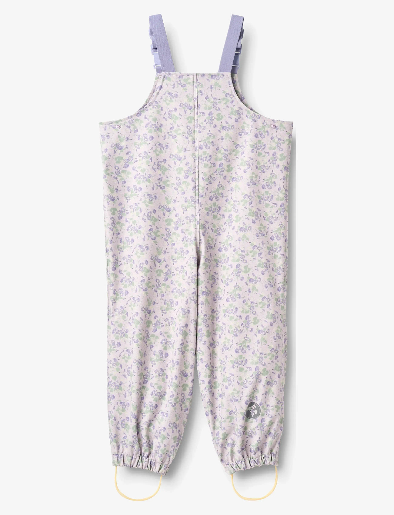 Wheat - Rainwear Charlo Overalls - regnbukser - lilac petunias - 1