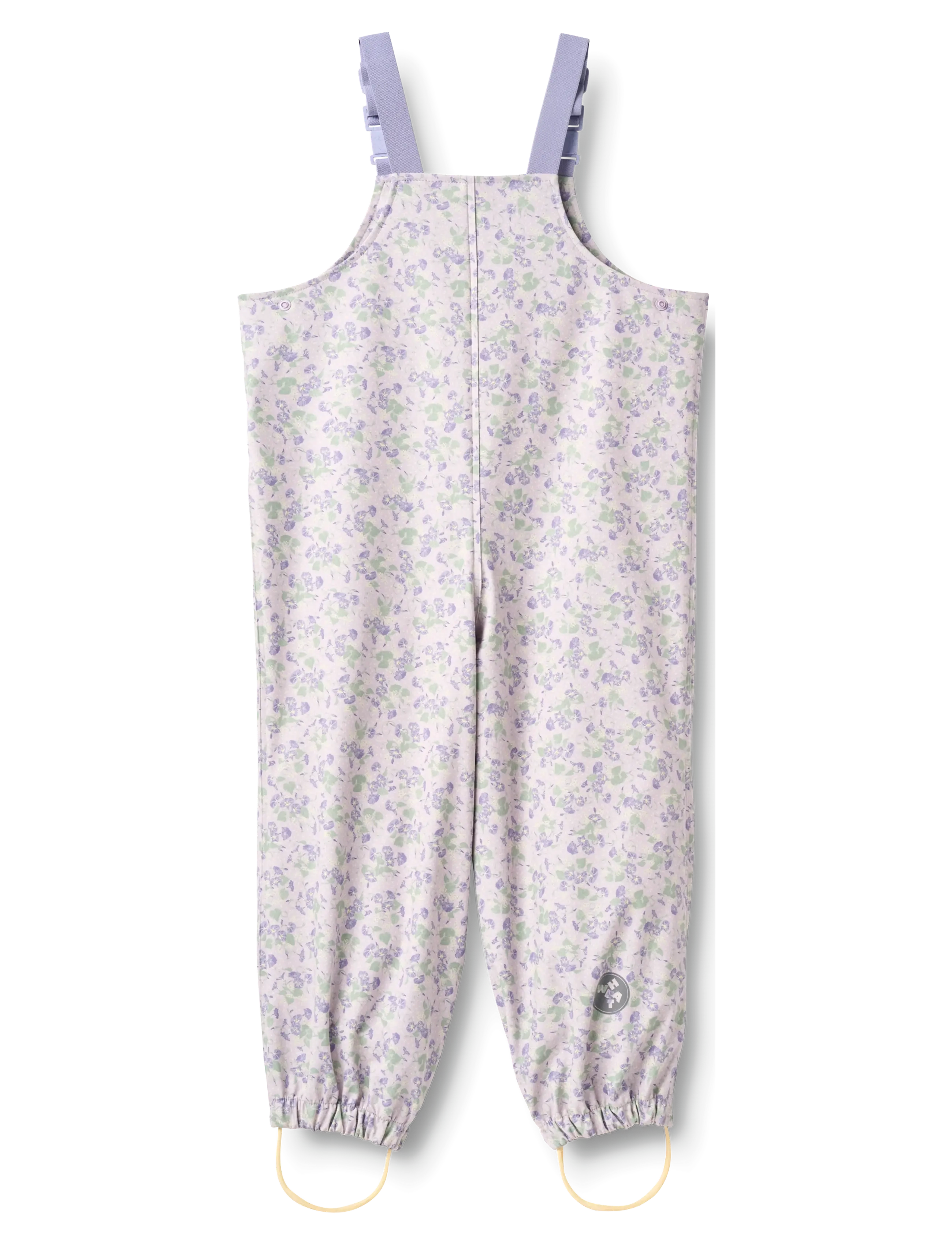 Wheat - Rainwear Charlo Overalls - regenhose - lilac petunias - 1