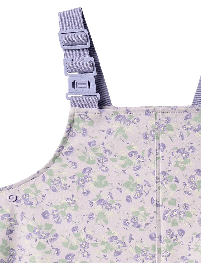 Wheat - Rainwear Charlo Overalls - regnbukser - lilac petunias - 2