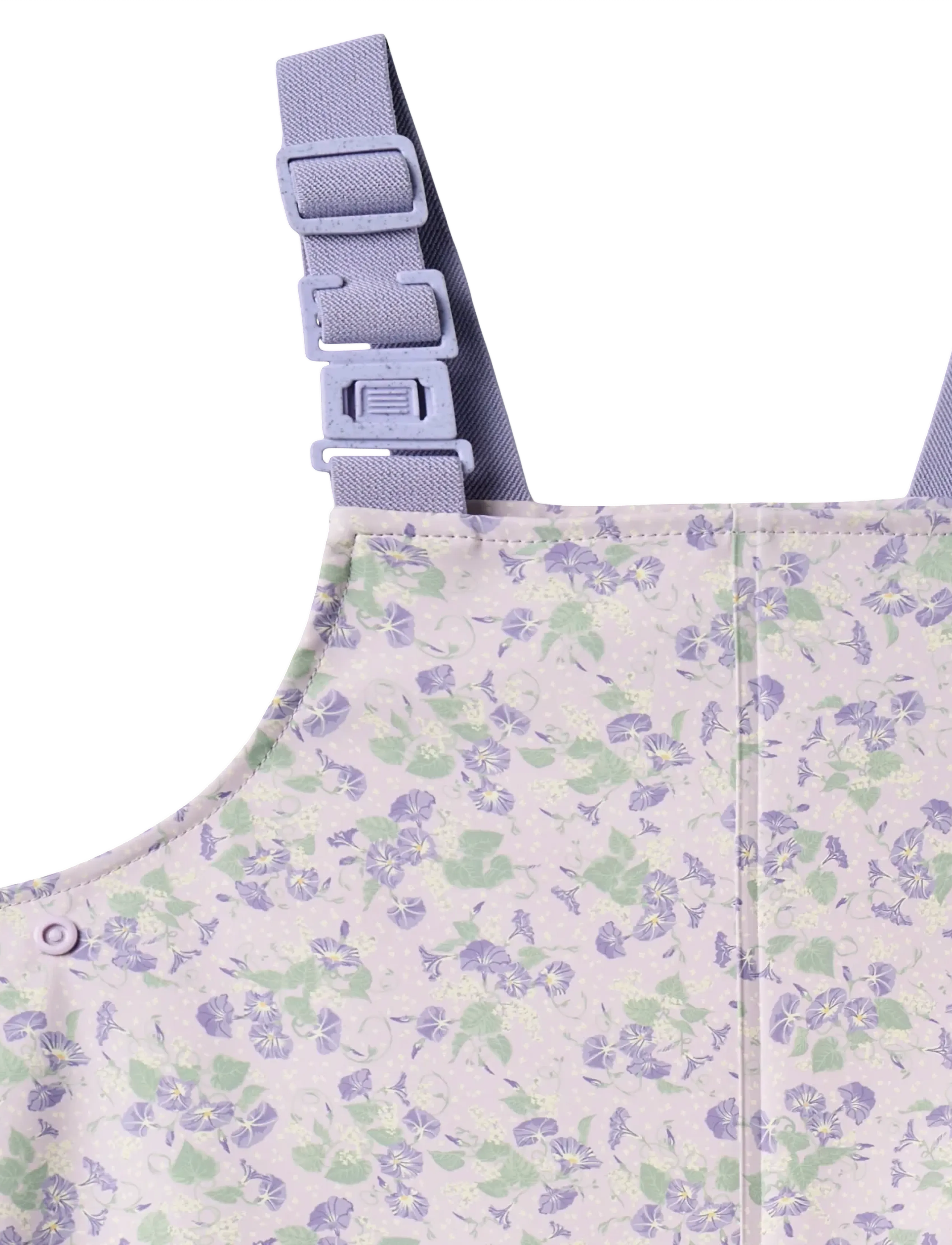 Wheat - Rainwear Charlo Overalls - regenhose - lilac petunias - 2