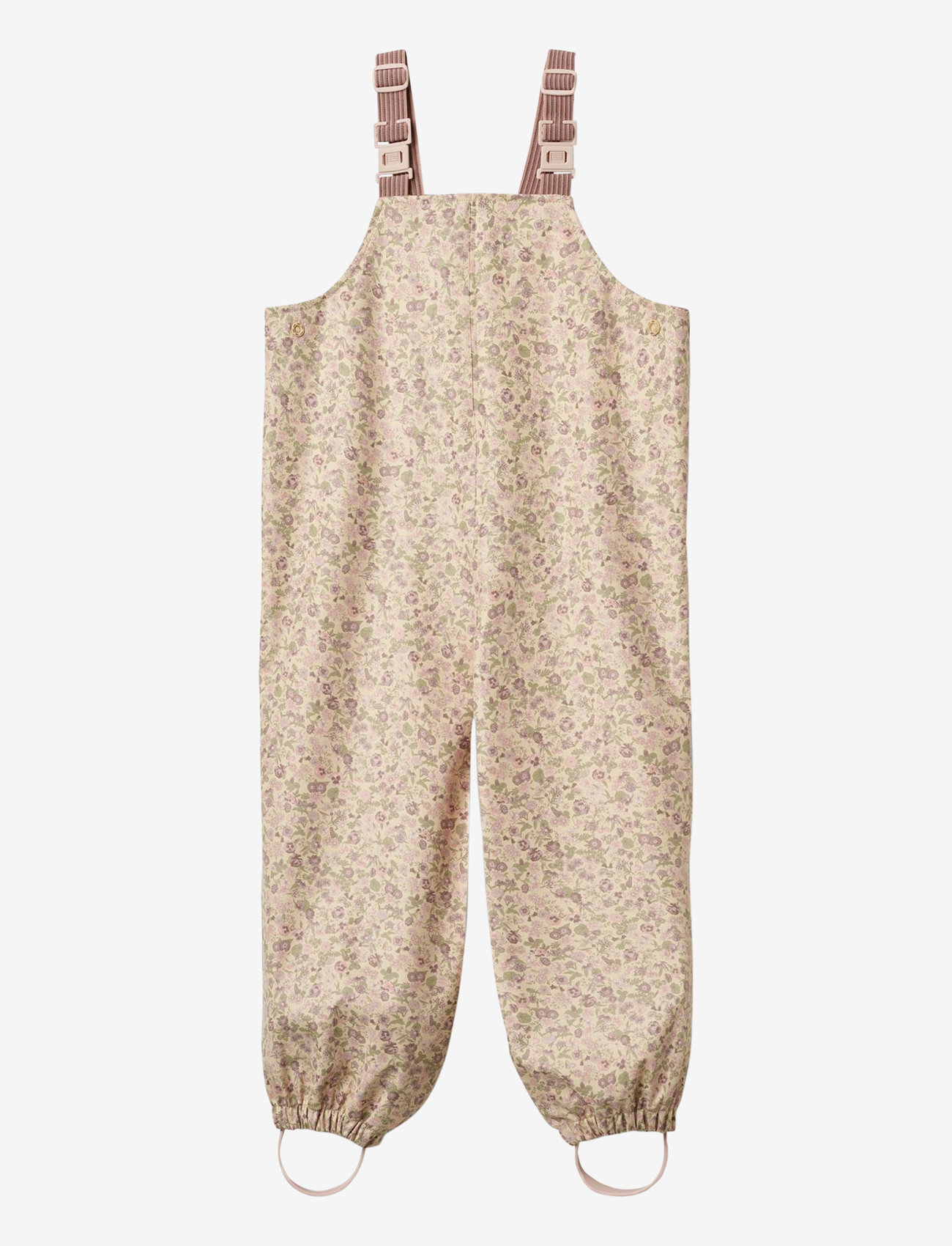 Wheat - Rainwear Charlo Overall - vihmapüksid - rose flower field - 0