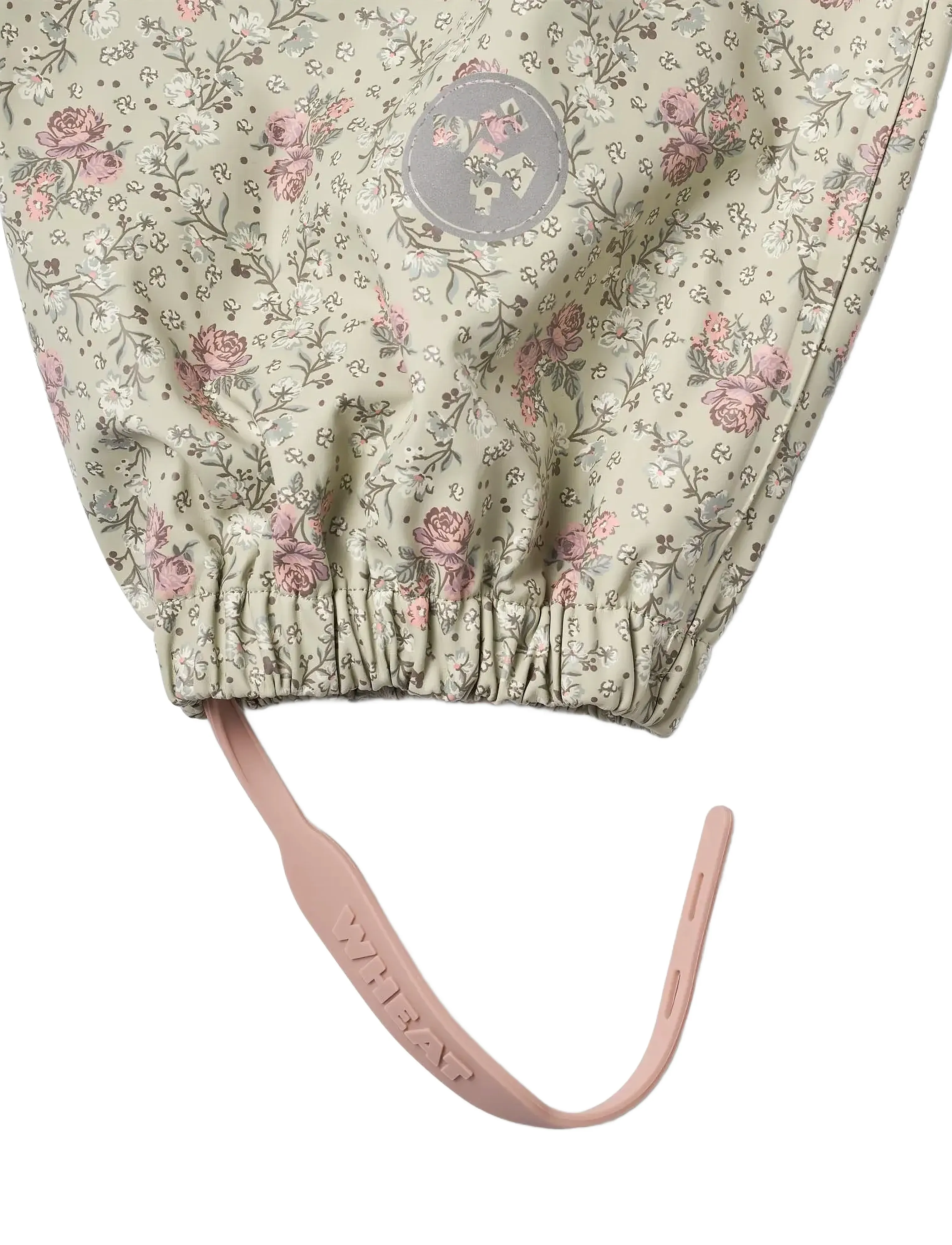 Wheat - Rainwear Charlo Overalls - bukser - slightly green flowers - 2