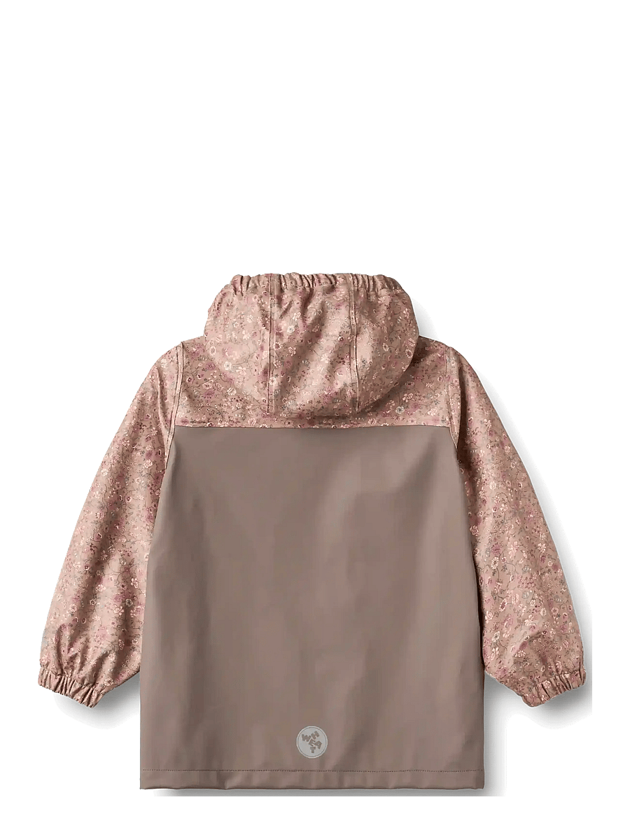 Wheat - Rainwear Otu Jacket - regenjacken - plum truffle - 1