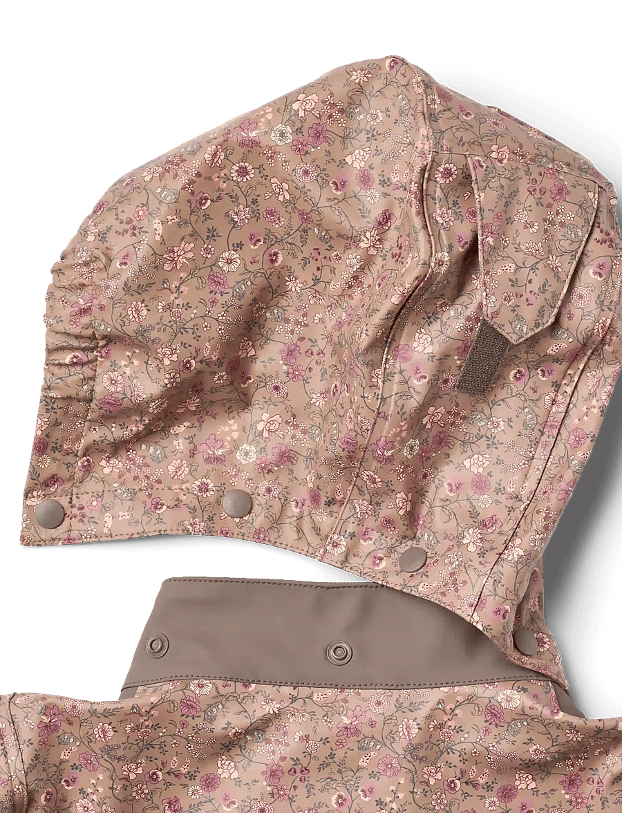 Wheat - Rainwear Otu Jacket - regenjacken - plum truffle - 2