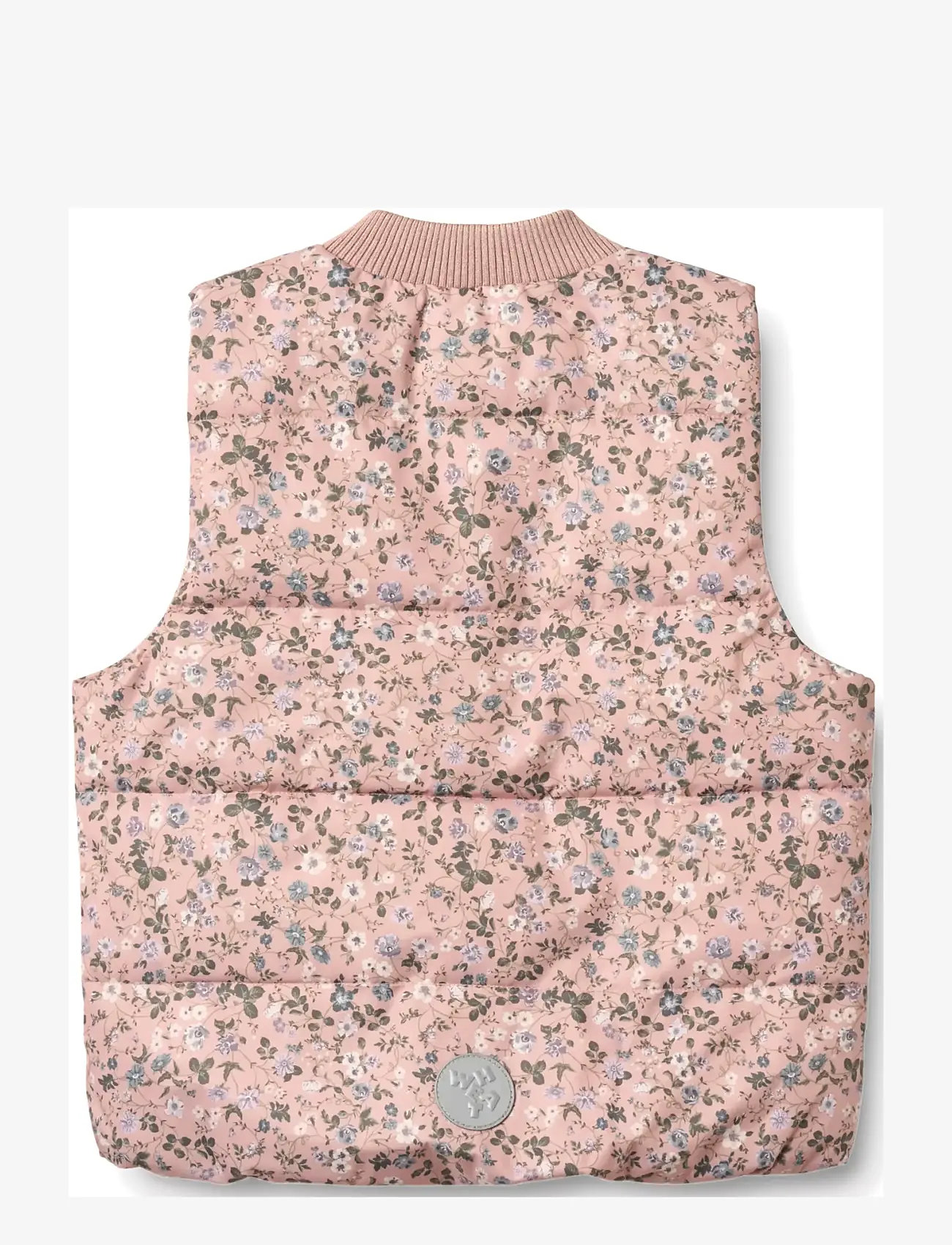 Wheat - Puffer Vest Lakas - kids - rose powder flowers - 1