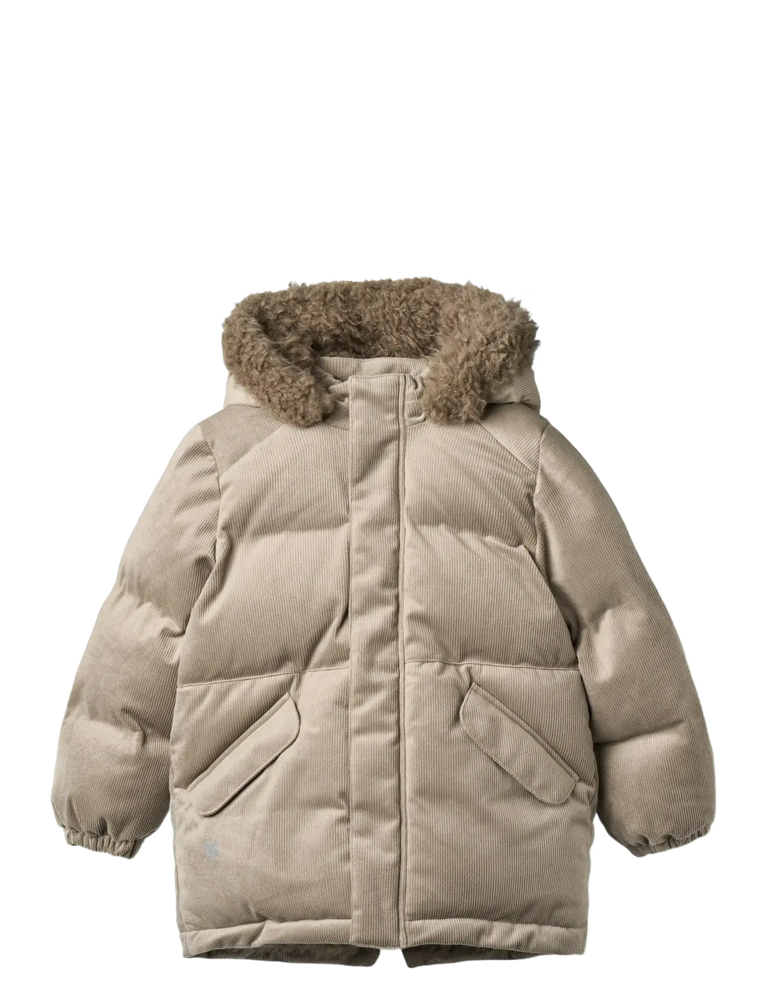 Wheat Puffer Parka Jasper, 122, Jackets & Coats, Beige - Padded, Kinder