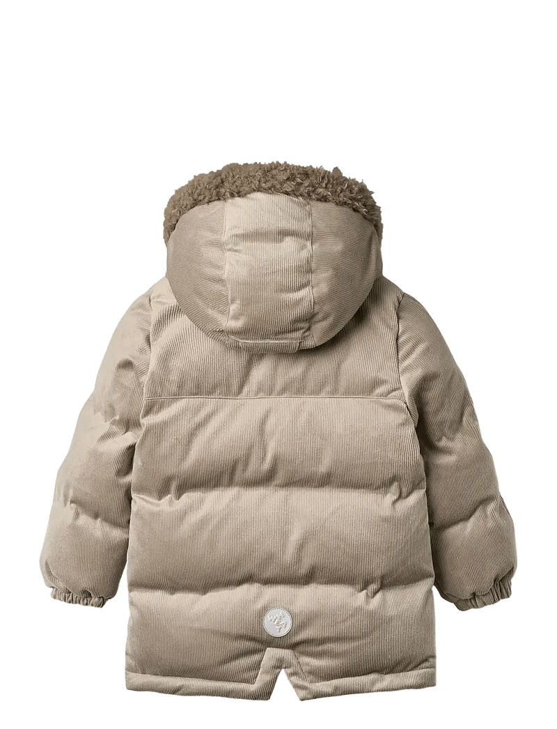 Wheat - Puffer Parka Jasper - vinterjackor - grey stone - 1