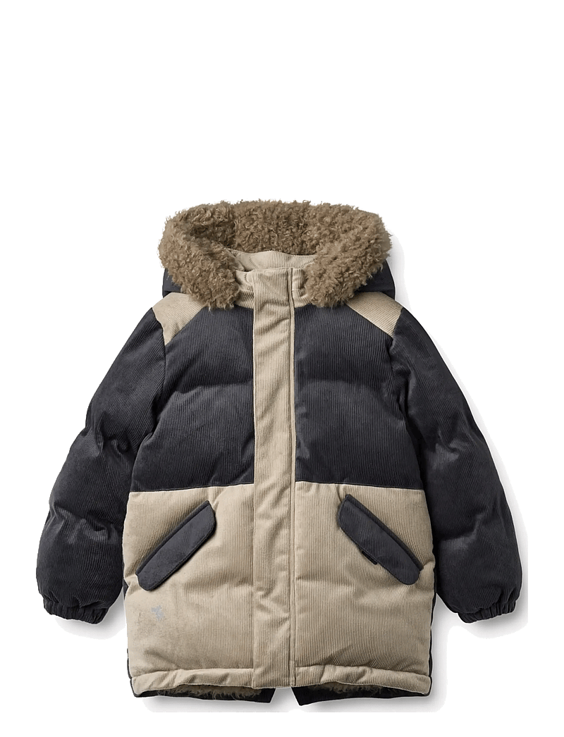 Wheat - Puffer Parka Jasper - vinterjakker - navy - 2