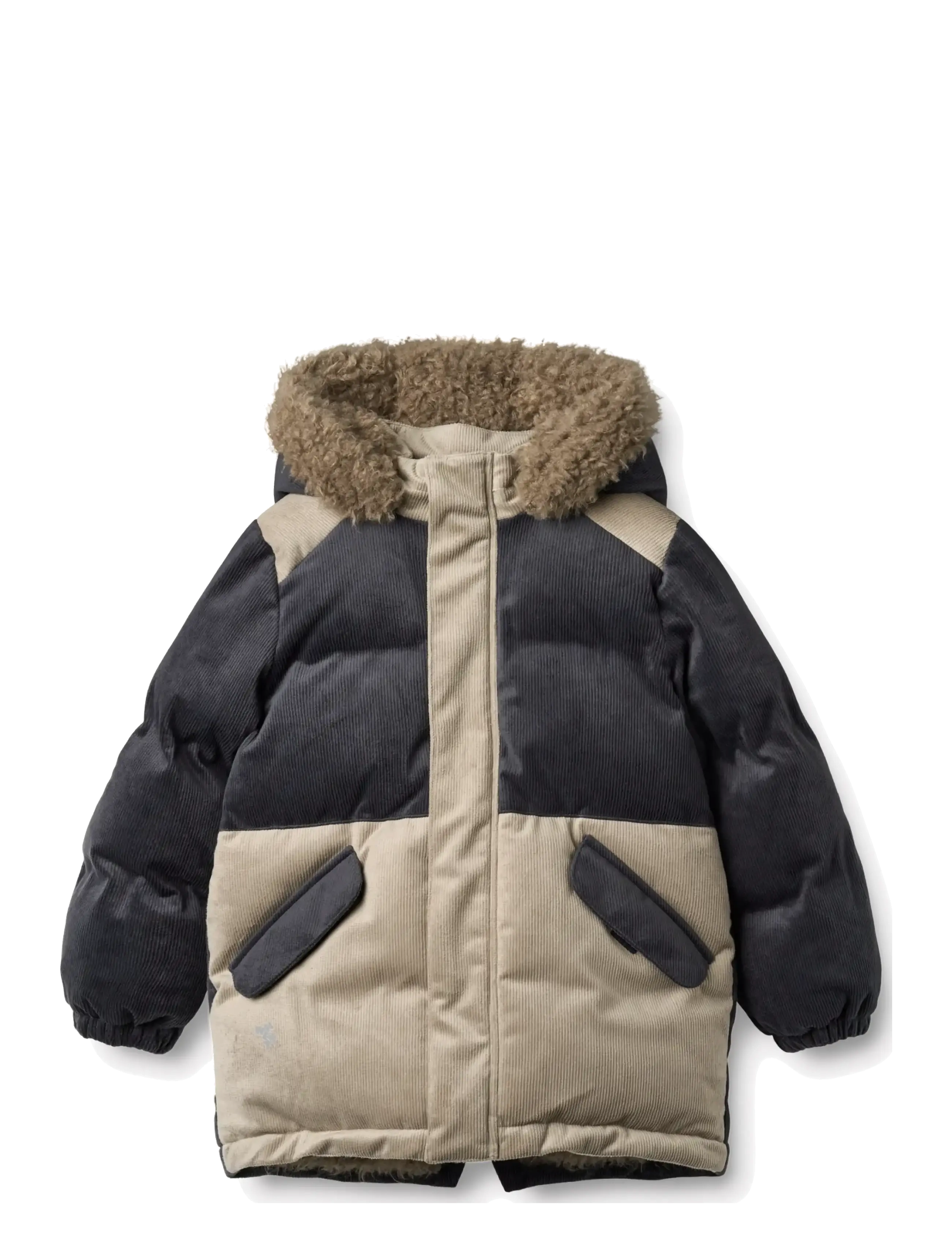 Wheat - Puffer Parka Jasper - vinterjakker - navy - 2