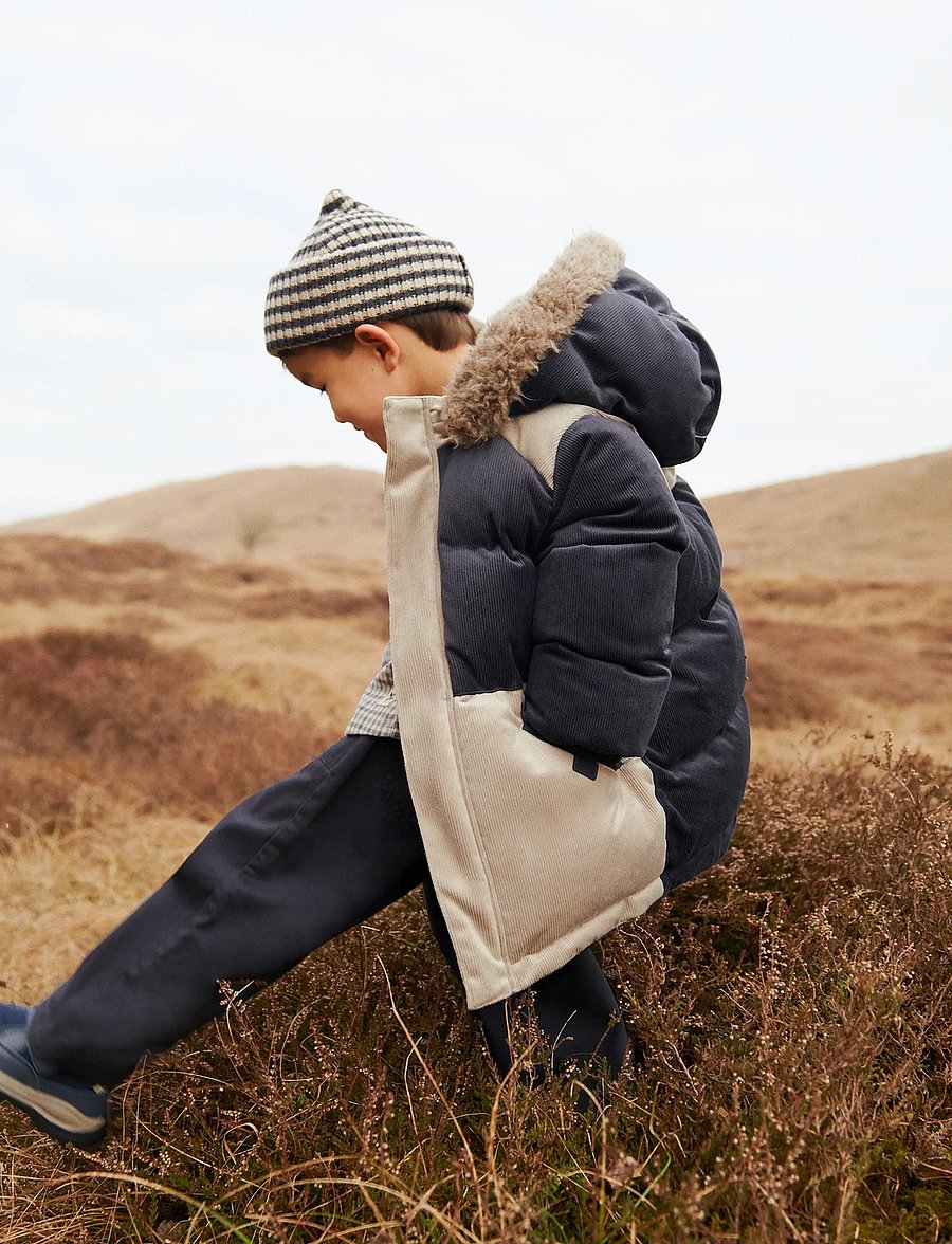 Wheat - Puffer Parka Jasper - vinterjakker - navy - 0