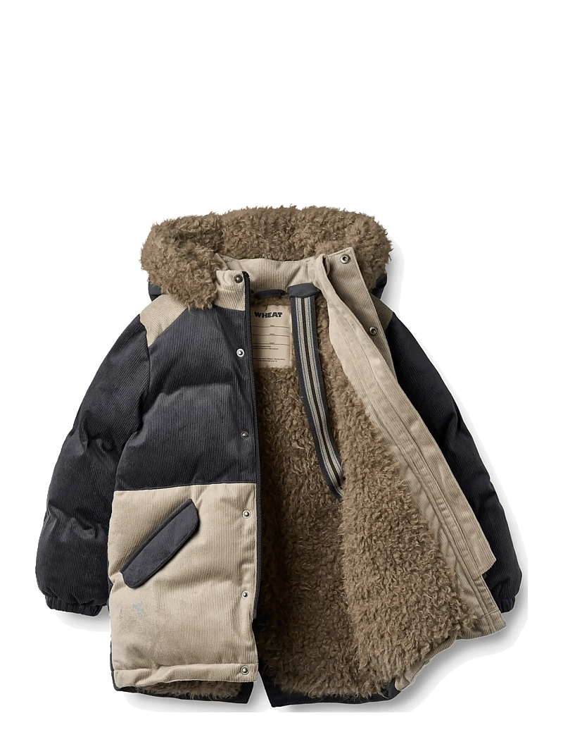 Wheat - Puffer Parka Jasper - vinterjakker - navy - 4