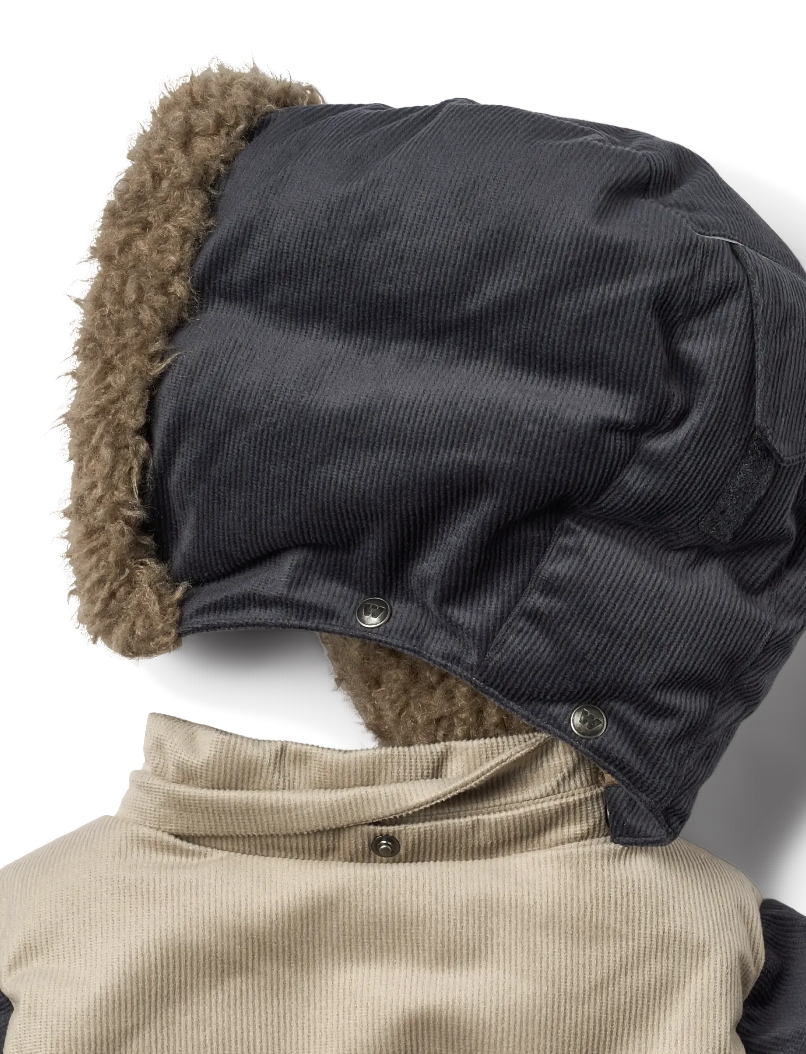 Wheat - Puffer Parka Jasper - vinterjakker - navy - 5