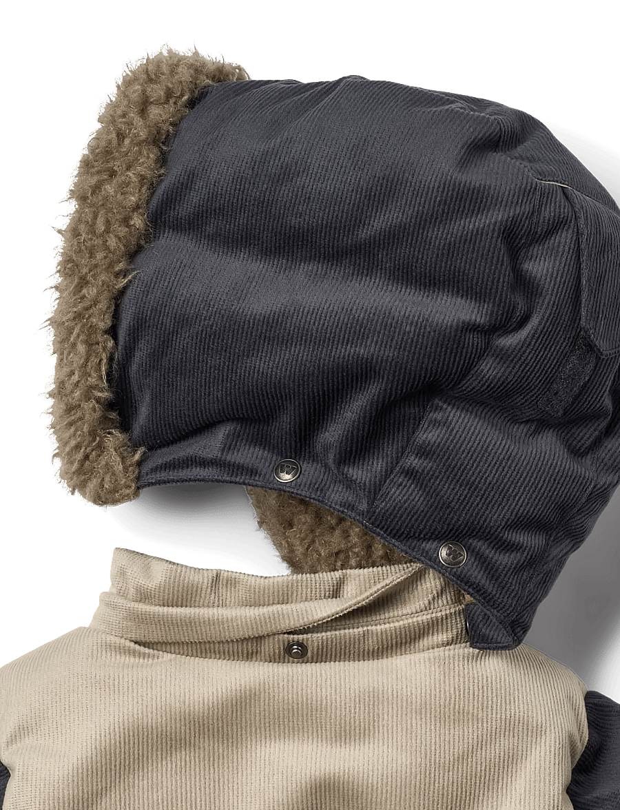 Wheat - Puffer Parka Jasper - vinterjakker - navy - 5
