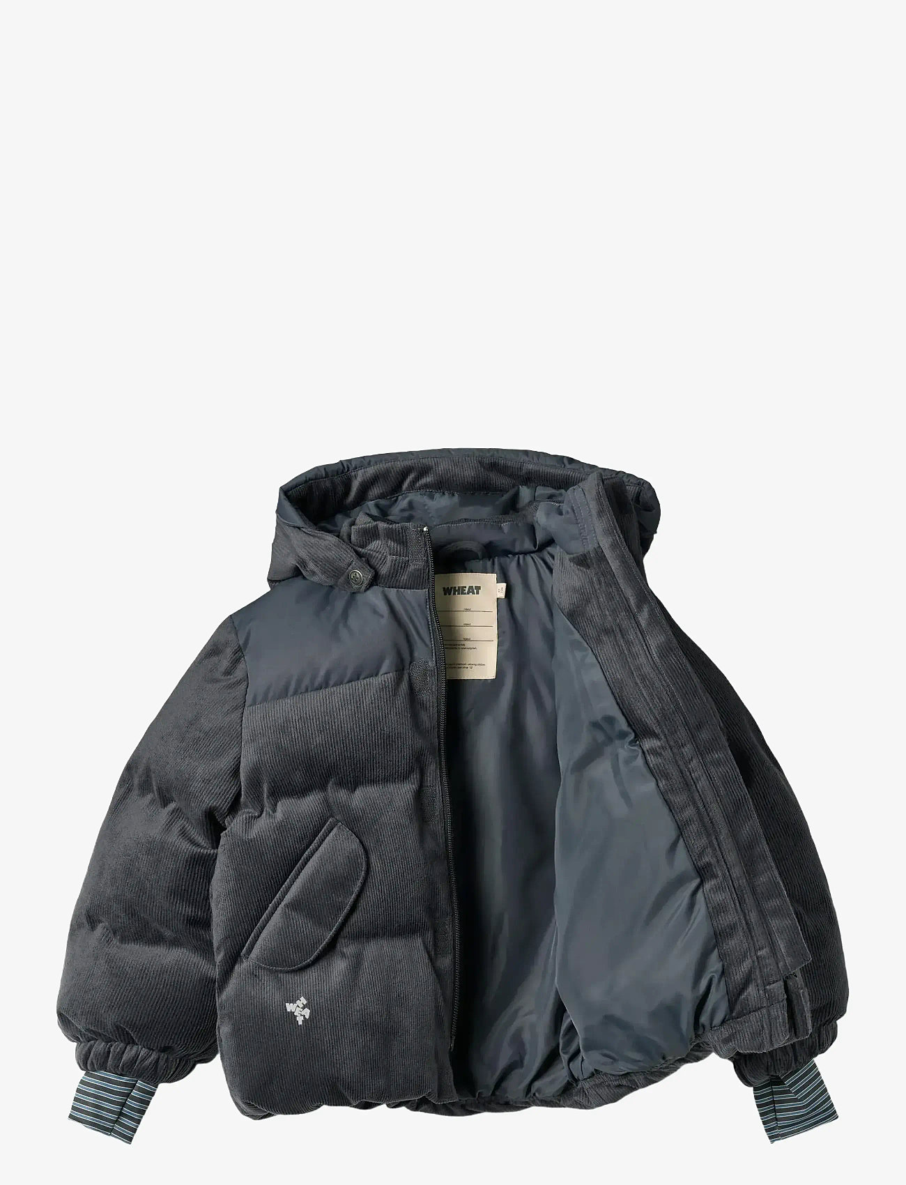 Wheat - Puffer Jacket Mads - daunen- und steppjacken - navy - 2