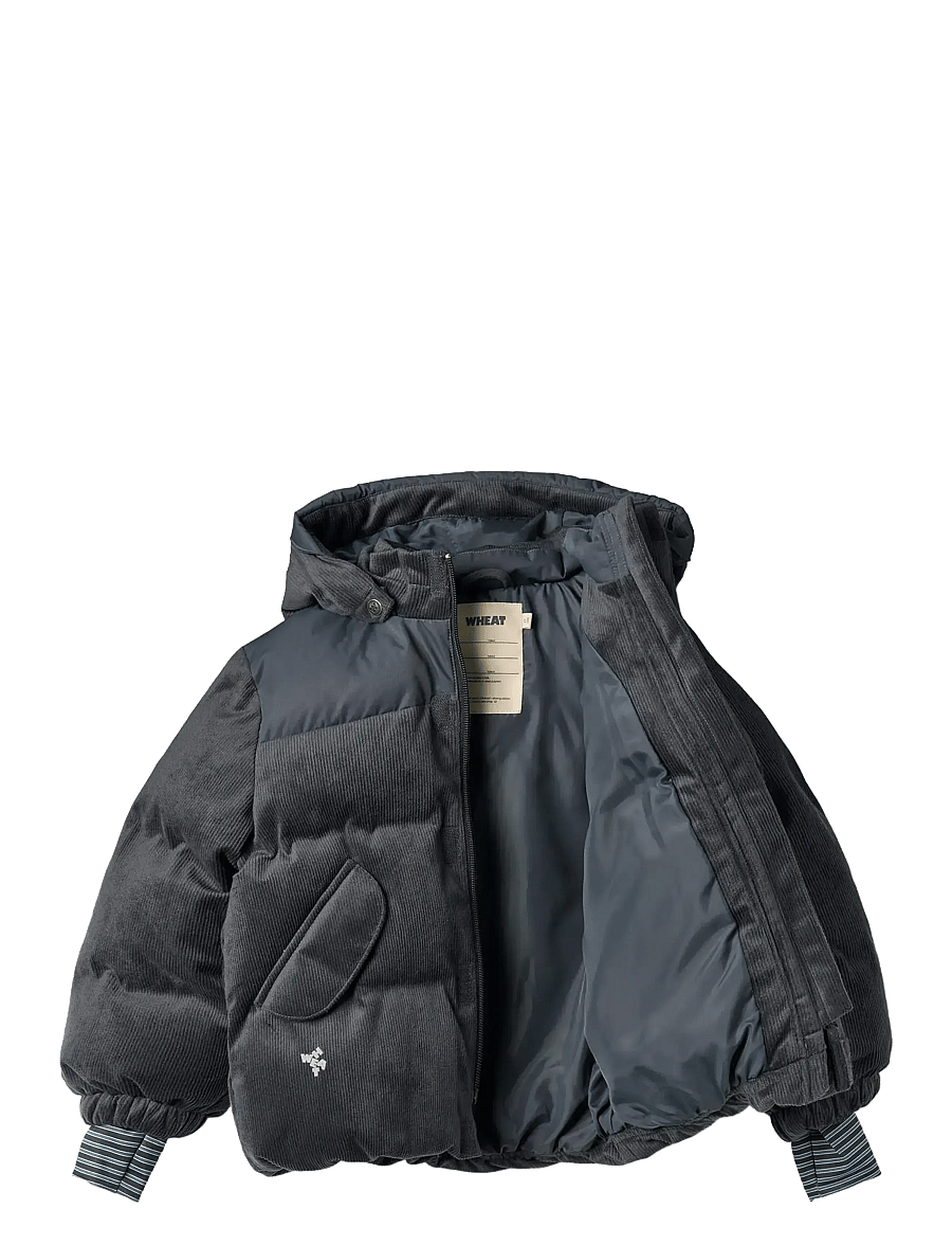 Wheat - Puffer Jacket Mads - ziemas jakas - navy - 3