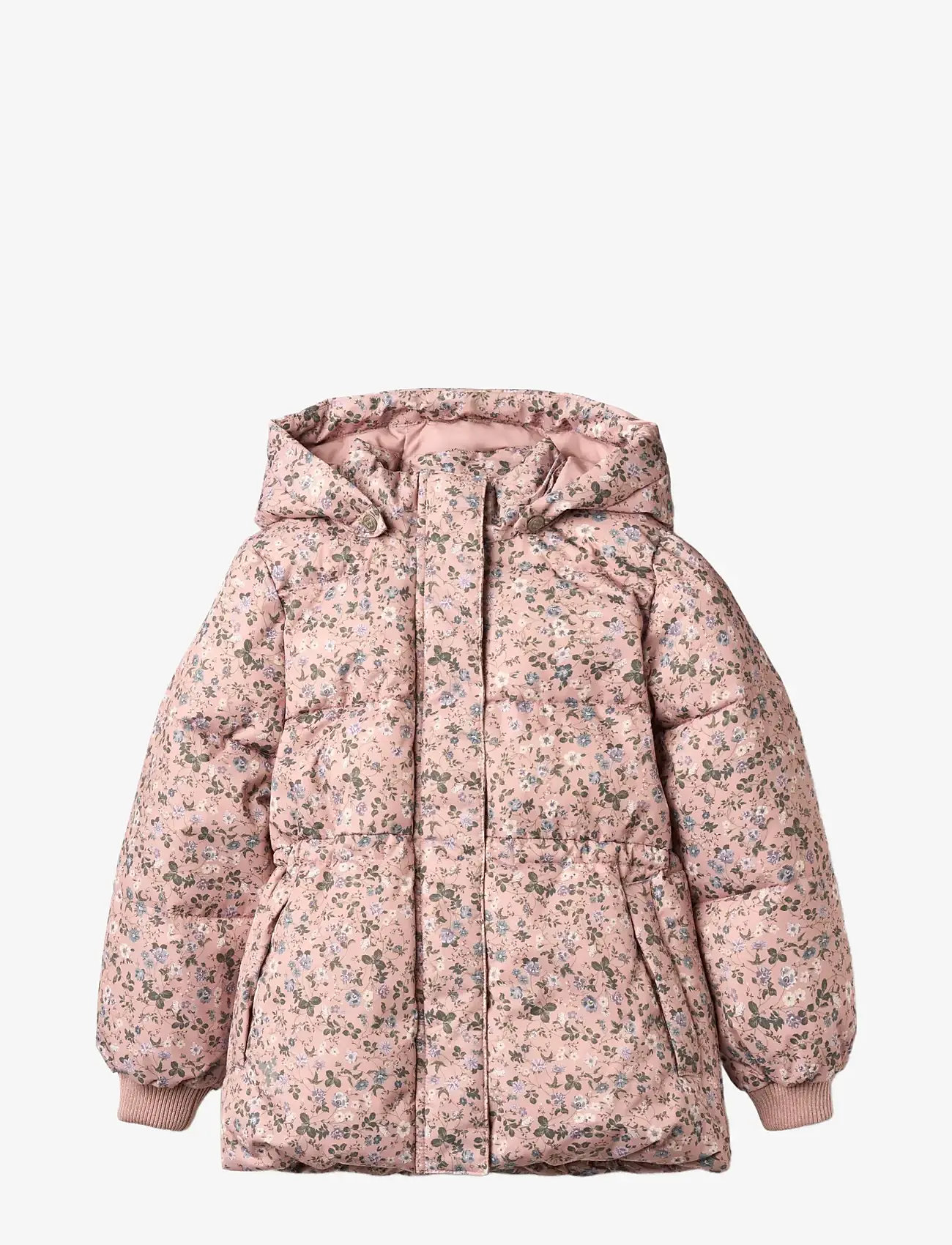 Wheat - Puffer Jacket Eli - daunen- und steppjacken - rose powder flowers - 0