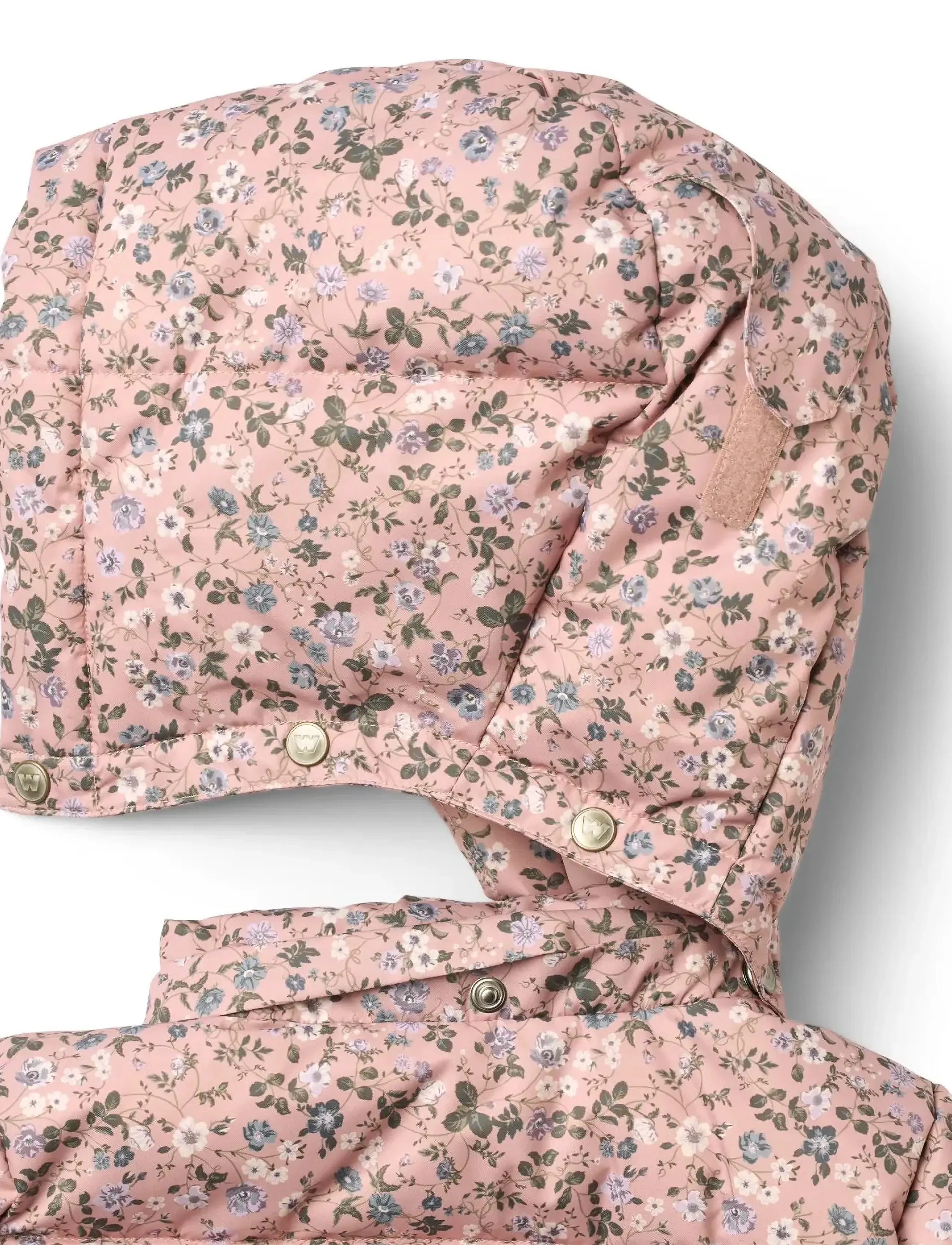 Wheat - Puffer jacket Eli - rose powder flowers - 4