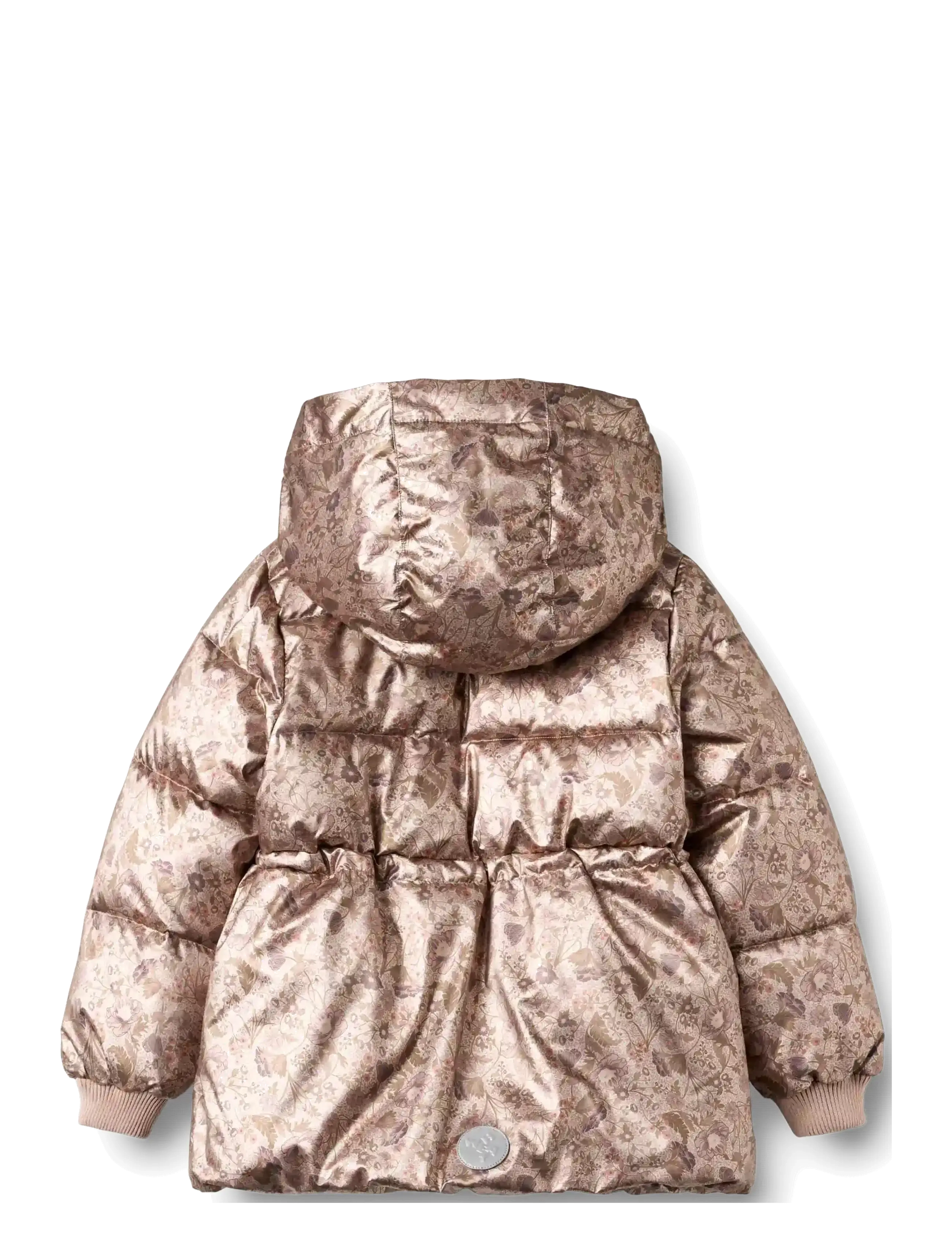 Wheat - Puffer jacket Eli - golden flowers - 2