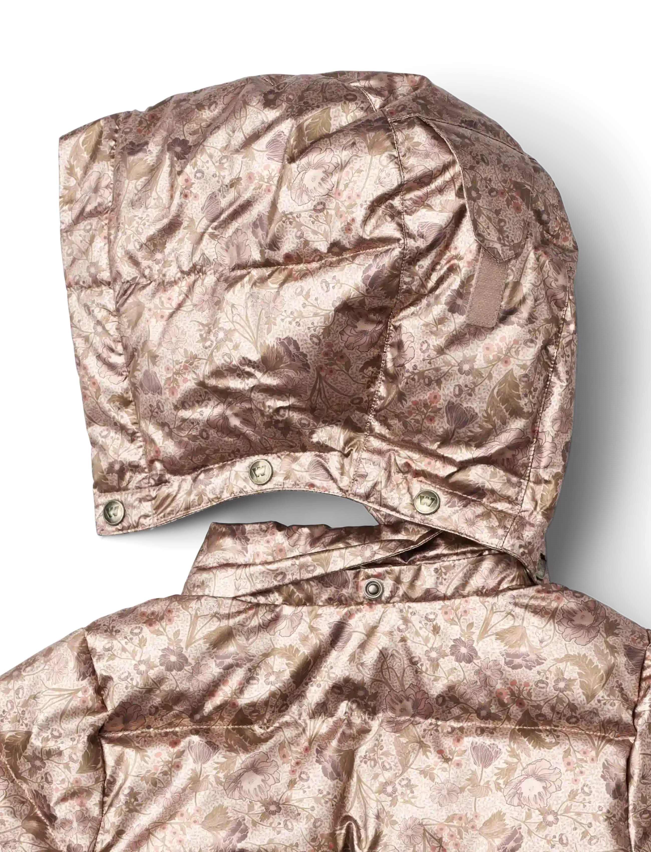 Wheat - Puffer jacket Eli - golden flowers - 3