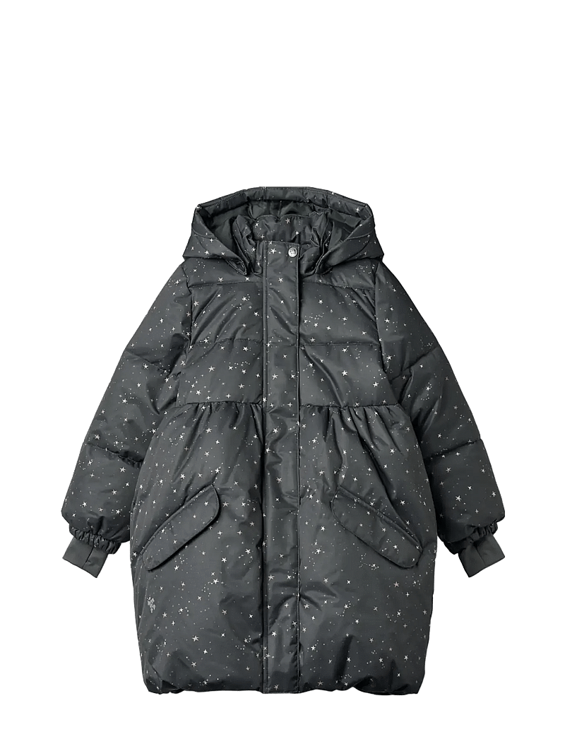 Wheat - Puffer Coat Luna - vinterjackor - black sea stars - 0