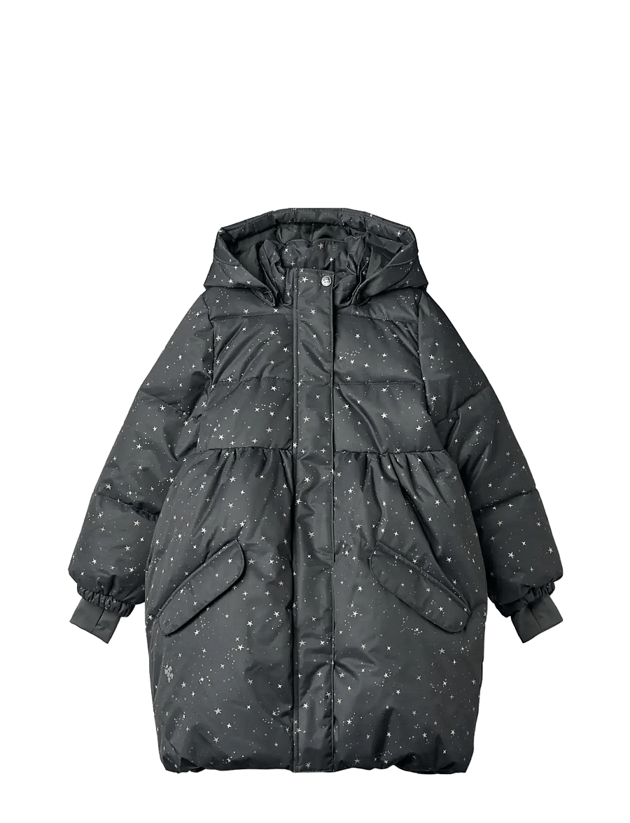 Wheat - Puffer Coat Luna - talvitakki - black sea stars - 0